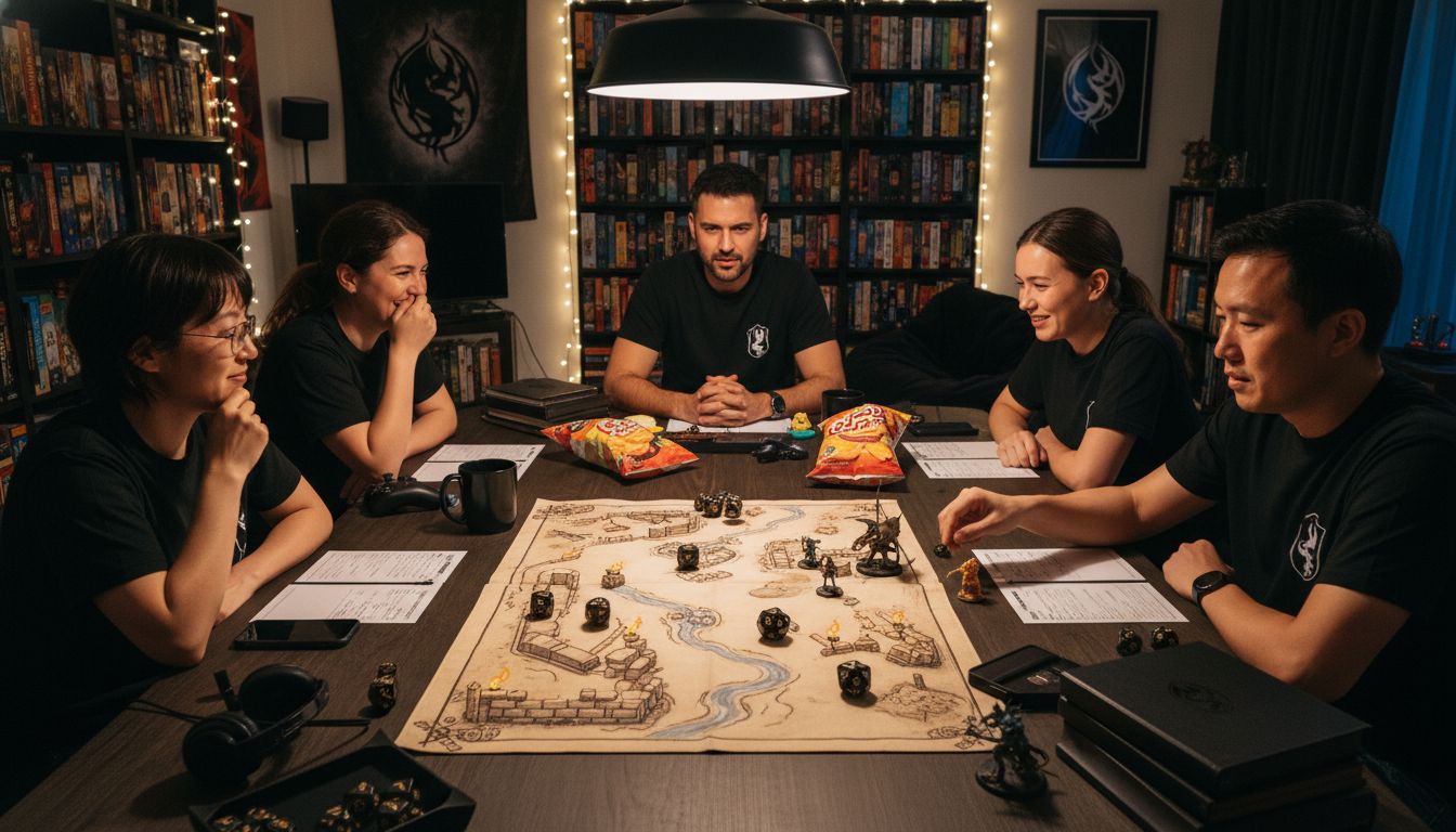 tabletop dice gaming