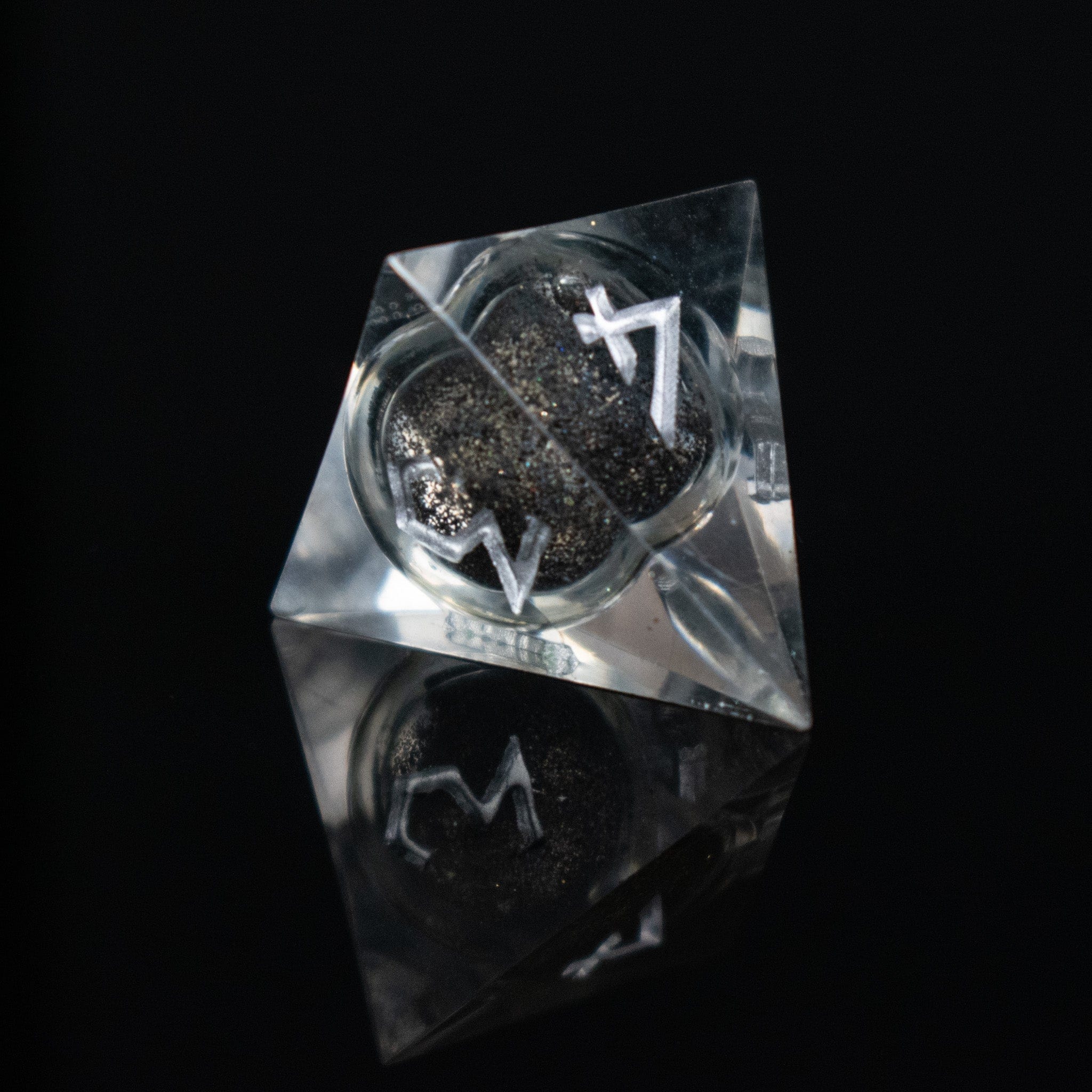 Misty Mountain Gaming Liquid Core Ashes of My Enemies Liquid Core Dice Set