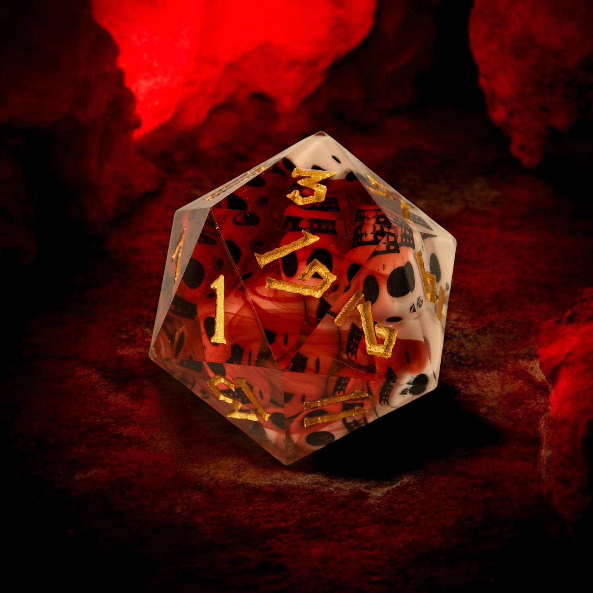 Misty Mountain Gaming Resin Bloody Corpse Resin 30mm D20