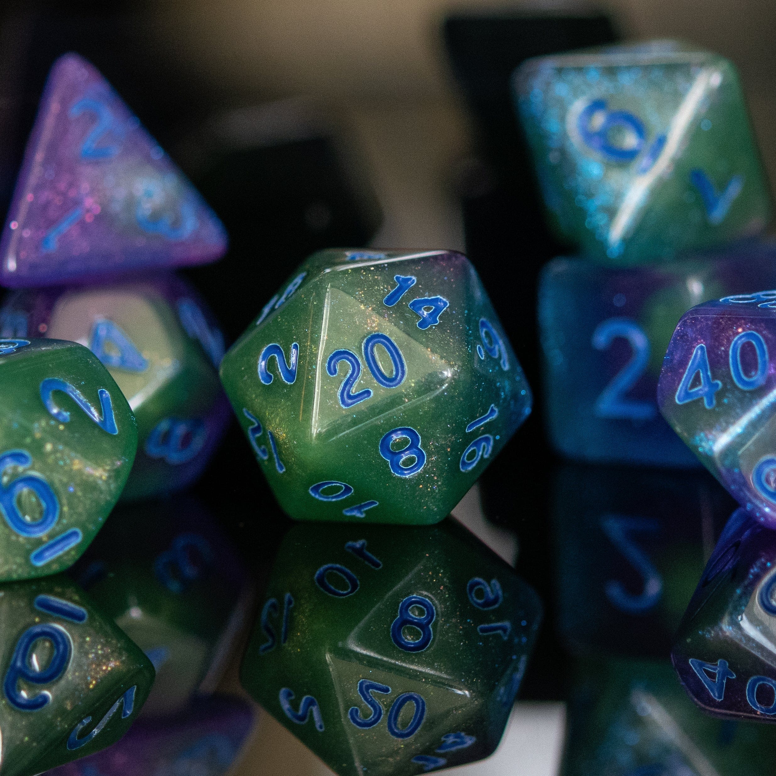 Misty Mountain Gaming Acrylic Dice C-137 Acrylic Dice Set