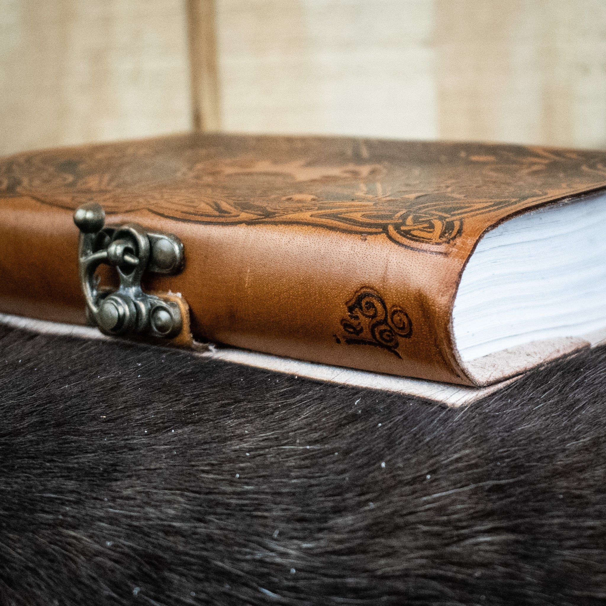 Misty Mountain Gaming Journal "Earth Pentacle" Leather Journal