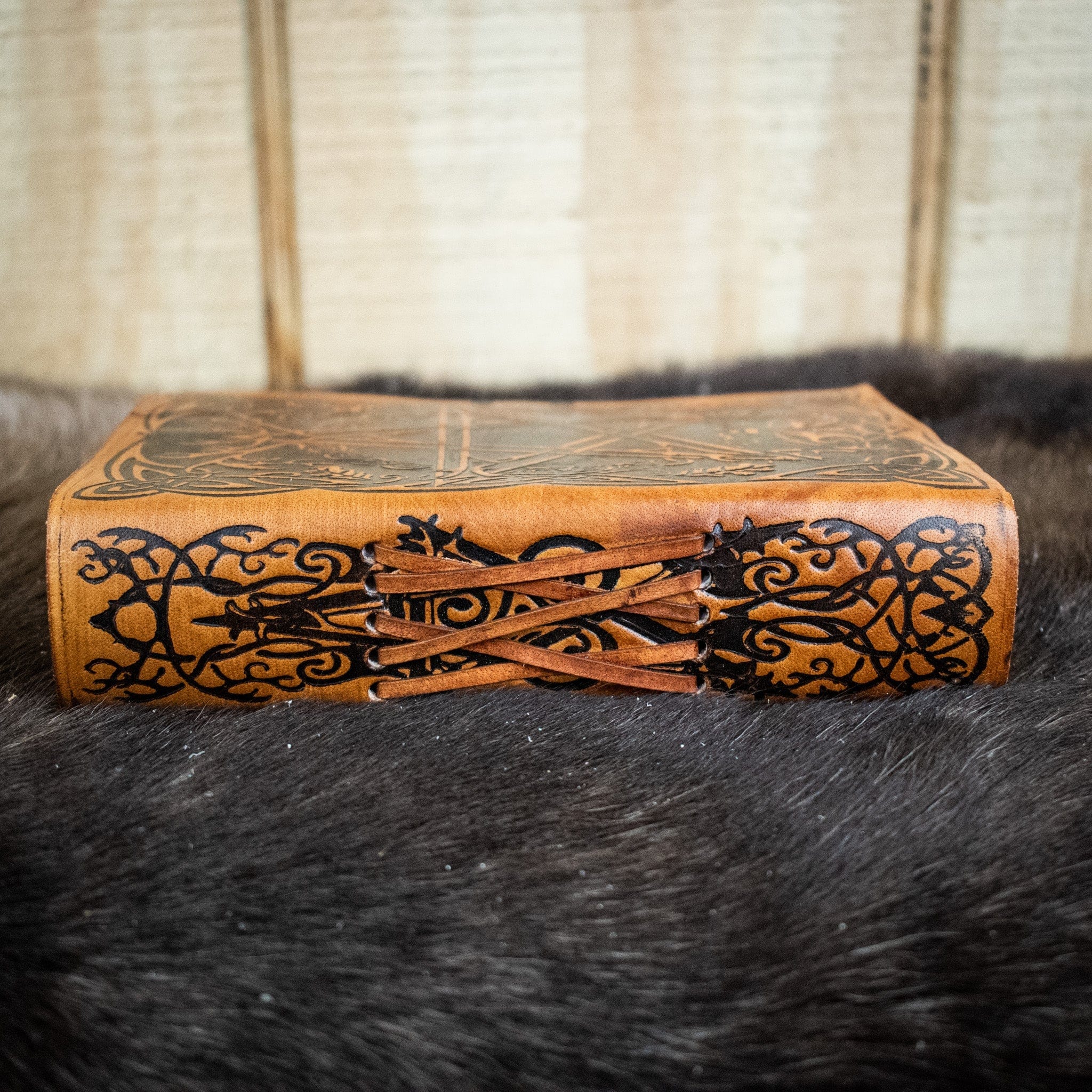 Misty Mountain Gaming Journal "Earth Pentacle" Leather Journal