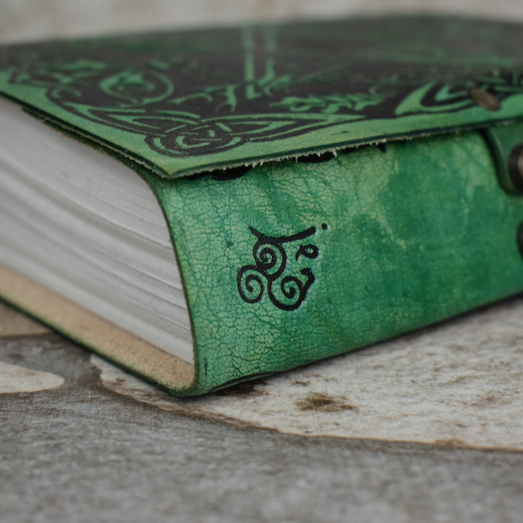 Misty Mountain Gaming Journal "Earth Pentacle" Leather Journal
