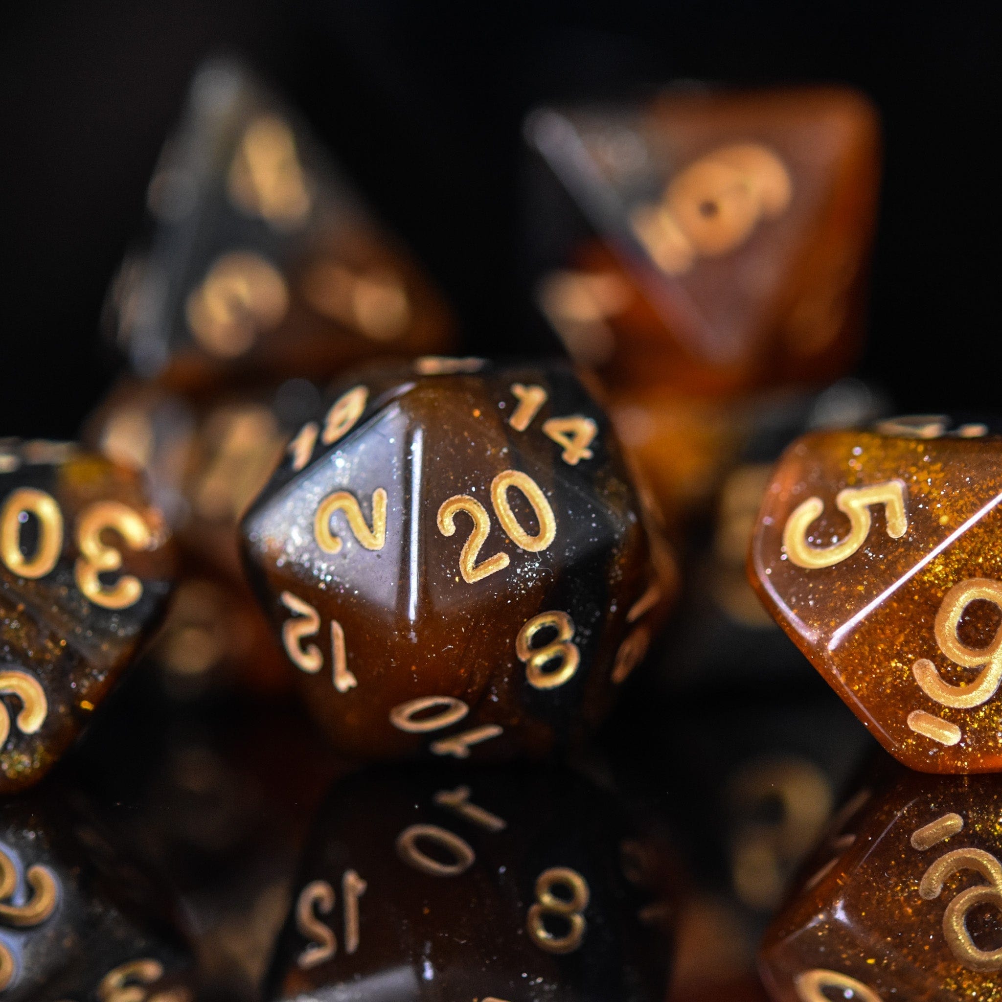 Misty Mountain Gaming Acrylic Dice Elixir of Darkvision Acrylic Dice Set