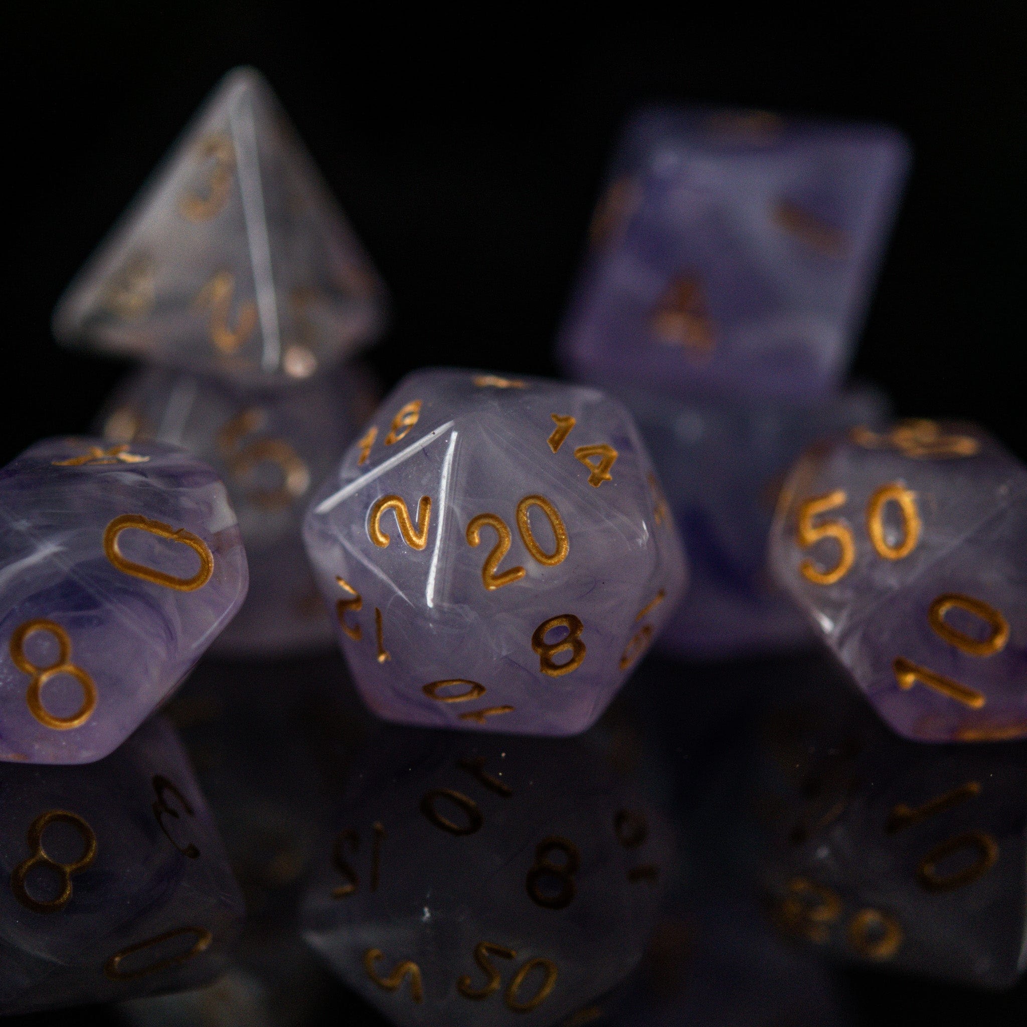Misty Mountain Gaming Acrylic Dice Elixir of Slumber Acrylic Dice Set