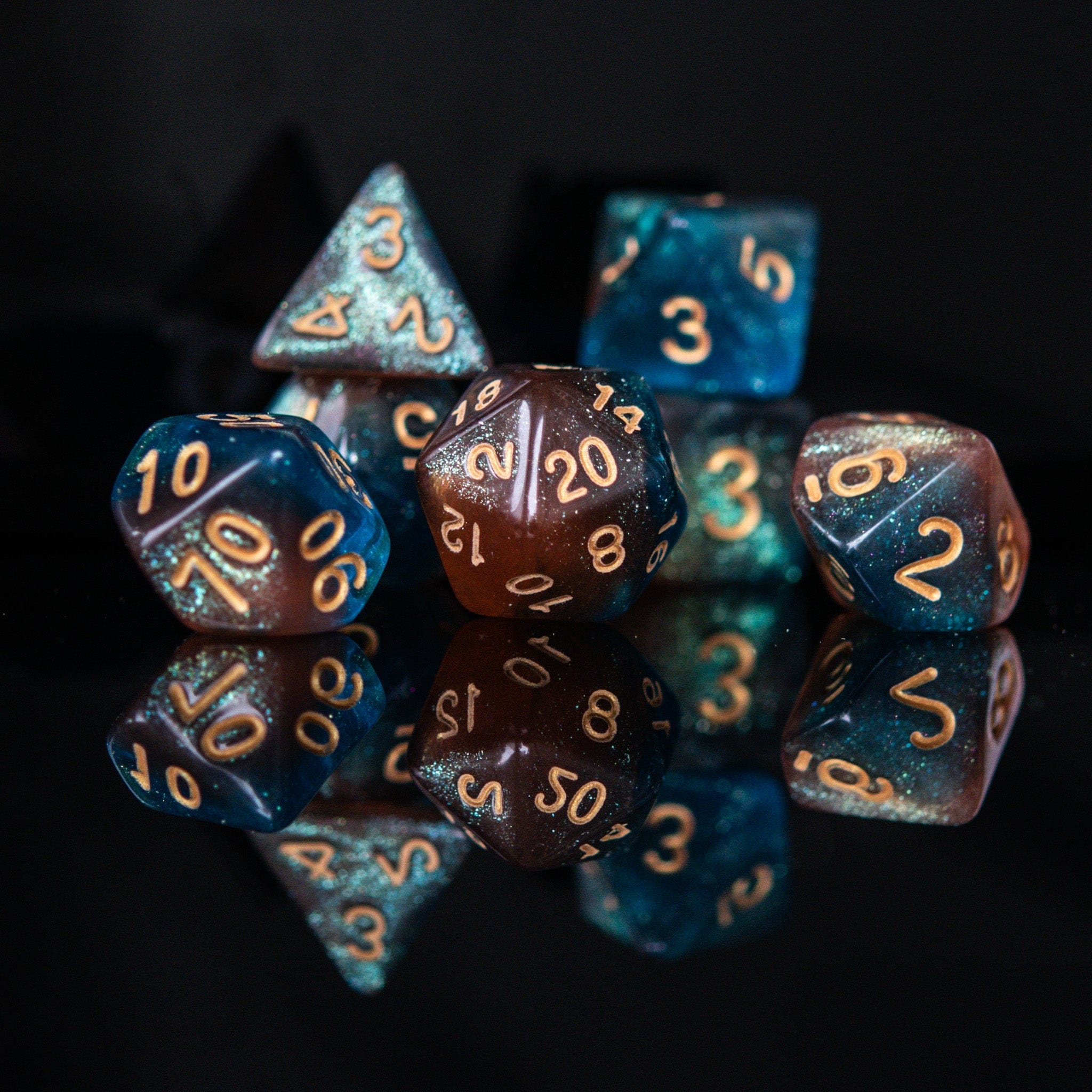Misty Mountain Gaming Acrylic Dice Elixir of Solace Acrylic Dice Set