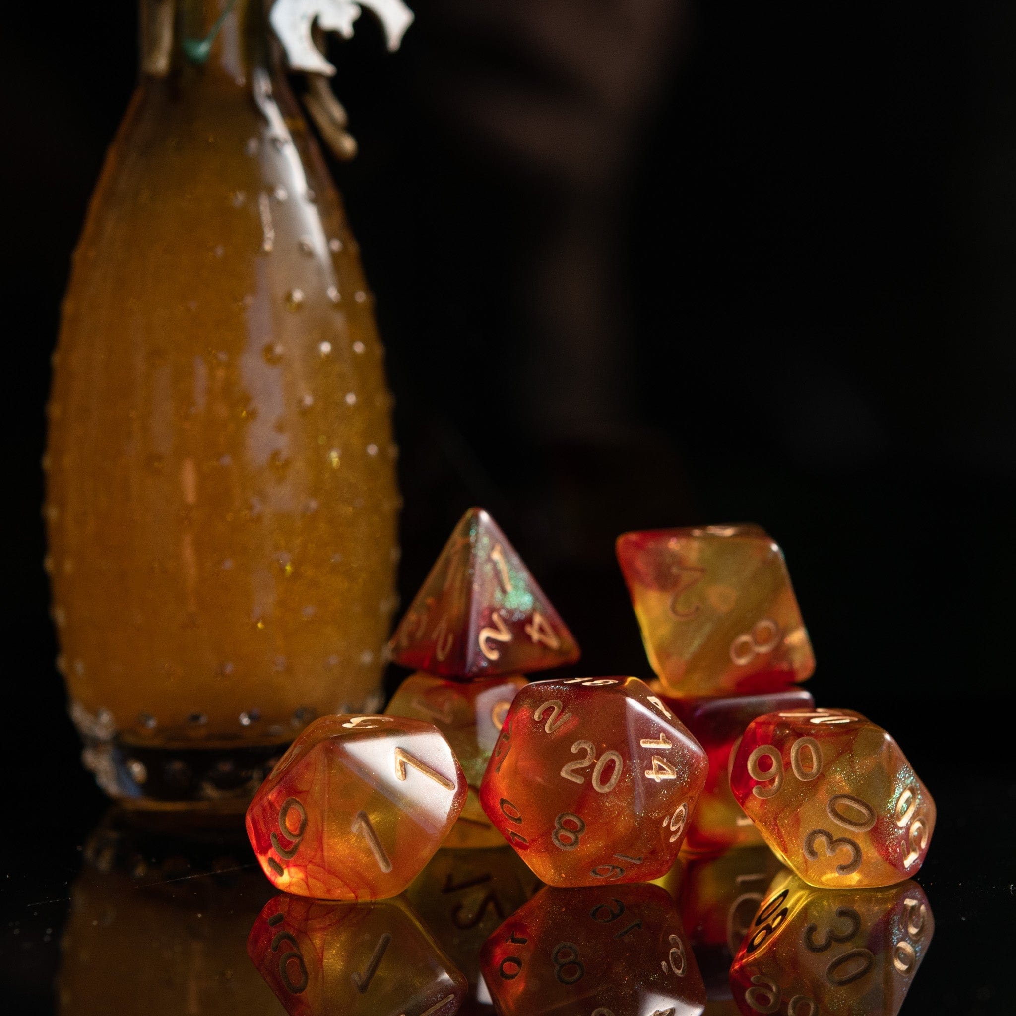 Misty Mountain Gaming Acrylic Dice Elixir of Vitality Acrylic Dice Set