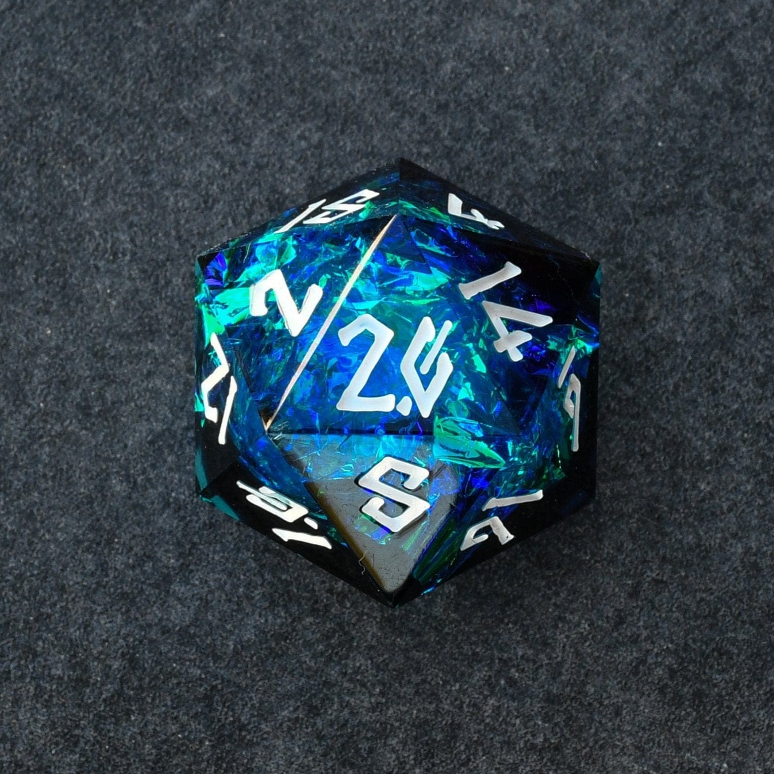 Misty Mountain Gaming Resin Moonbeam Resin 30mm D20