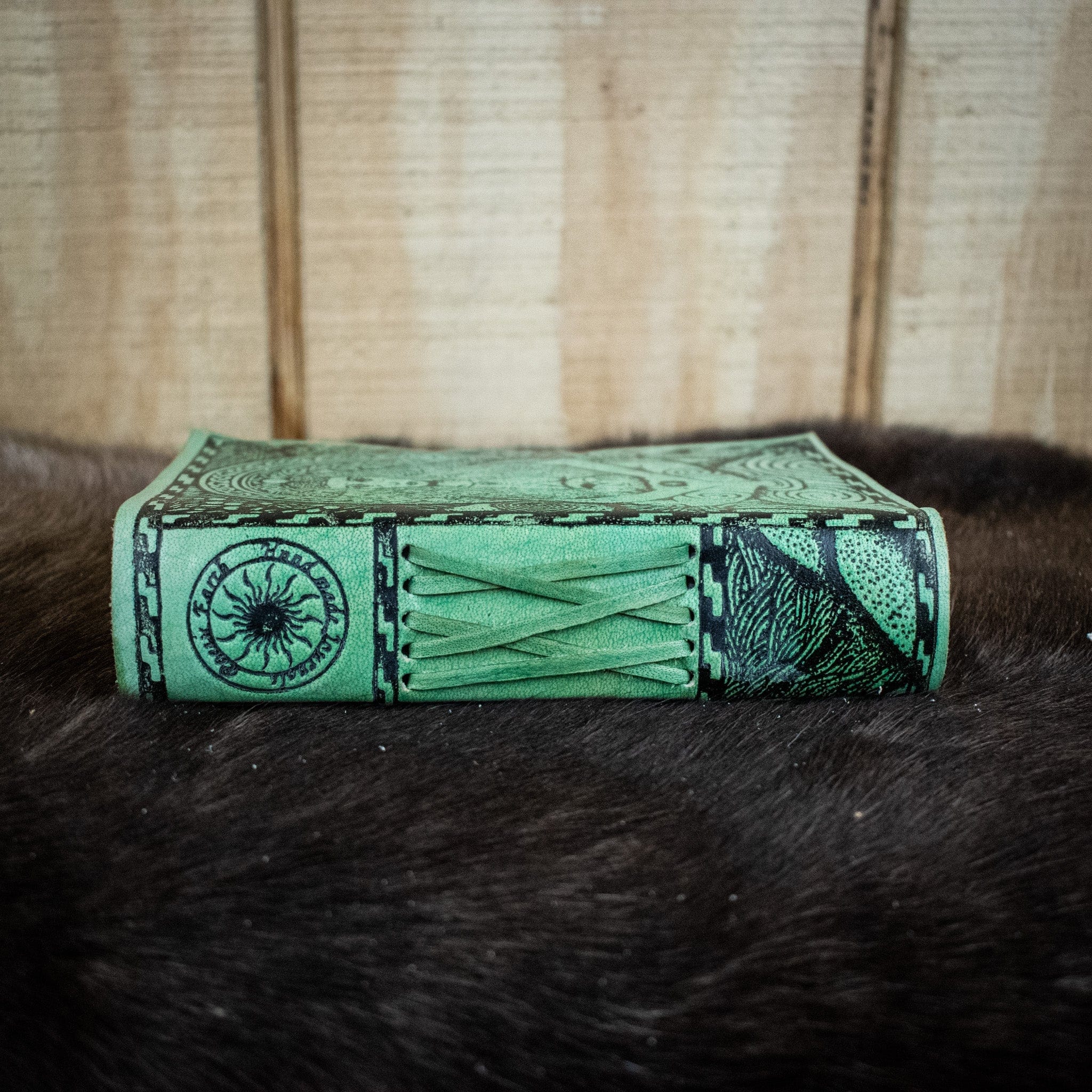 Misty Mountain Gaming Journal "Mother Earth" Leather Journal