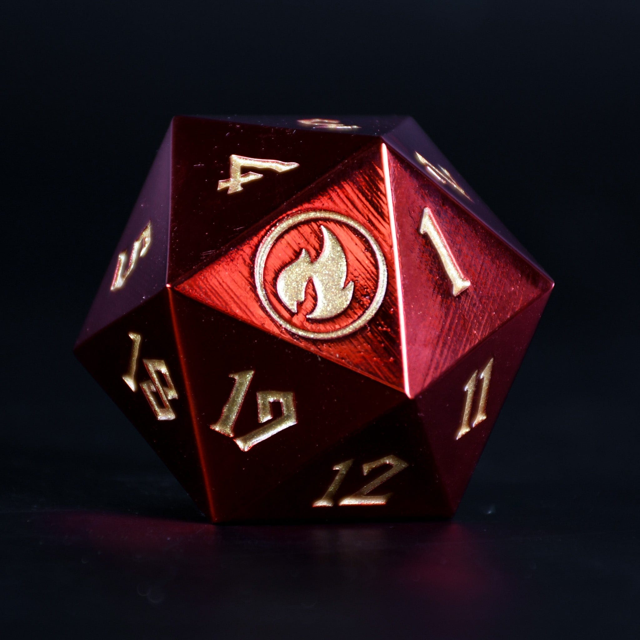 Misty Mountain Gaming Spindown Dice Mountain Mana Spindown Metal D20
