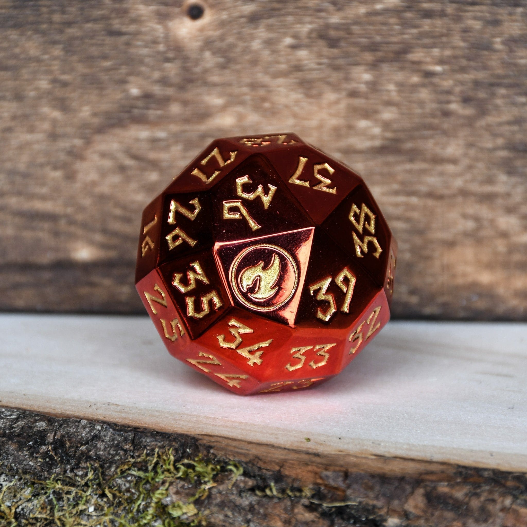 Misty Mountain Gaming Spindown Dice Mountain Mana Spindown Metal D40