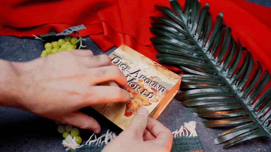 Misty Mountain Gaming Dice Nordic Black Labradorite Stone Dice Set - Dice Around the World Collection