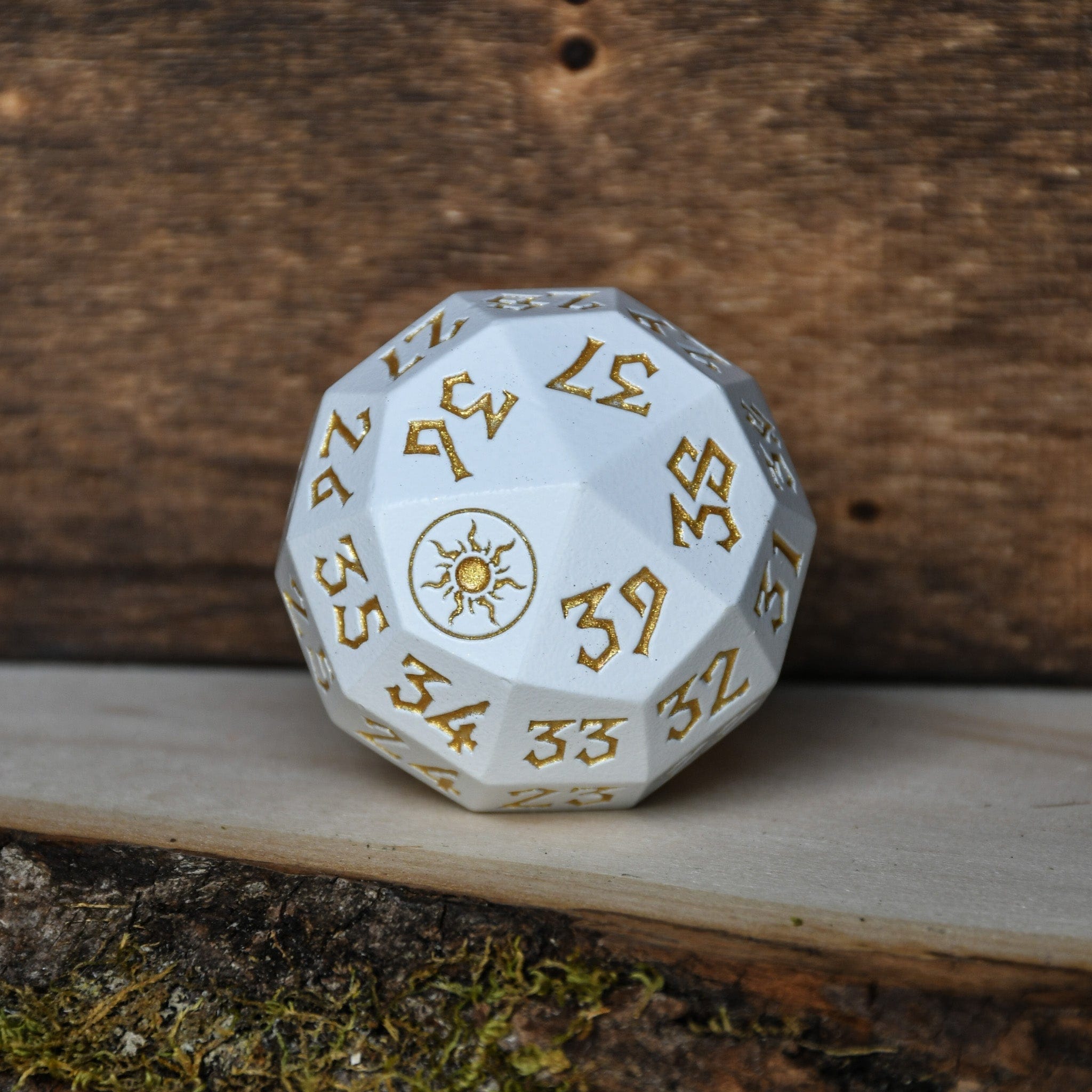 Misty Mountain Gaming Spindown Dice Plains Mana Spindown Metal D40