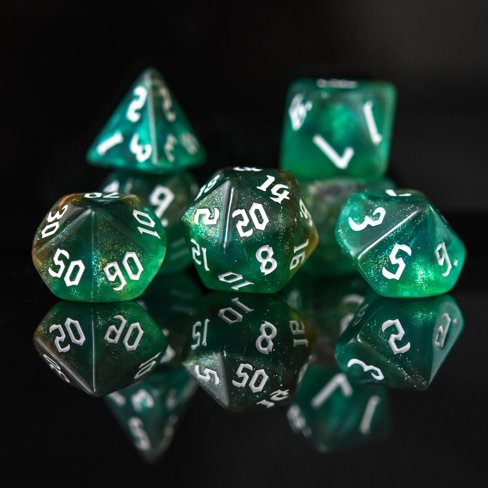 Misty Mountain Gaming Acrylic Dice Ranger Class Acrylic Dice Set