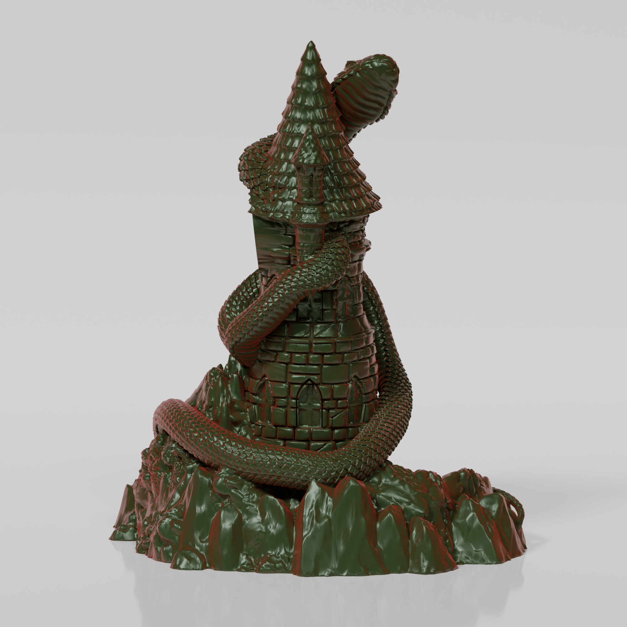 Fabletop The Encoiled Keep – A Tower Bound by Fate