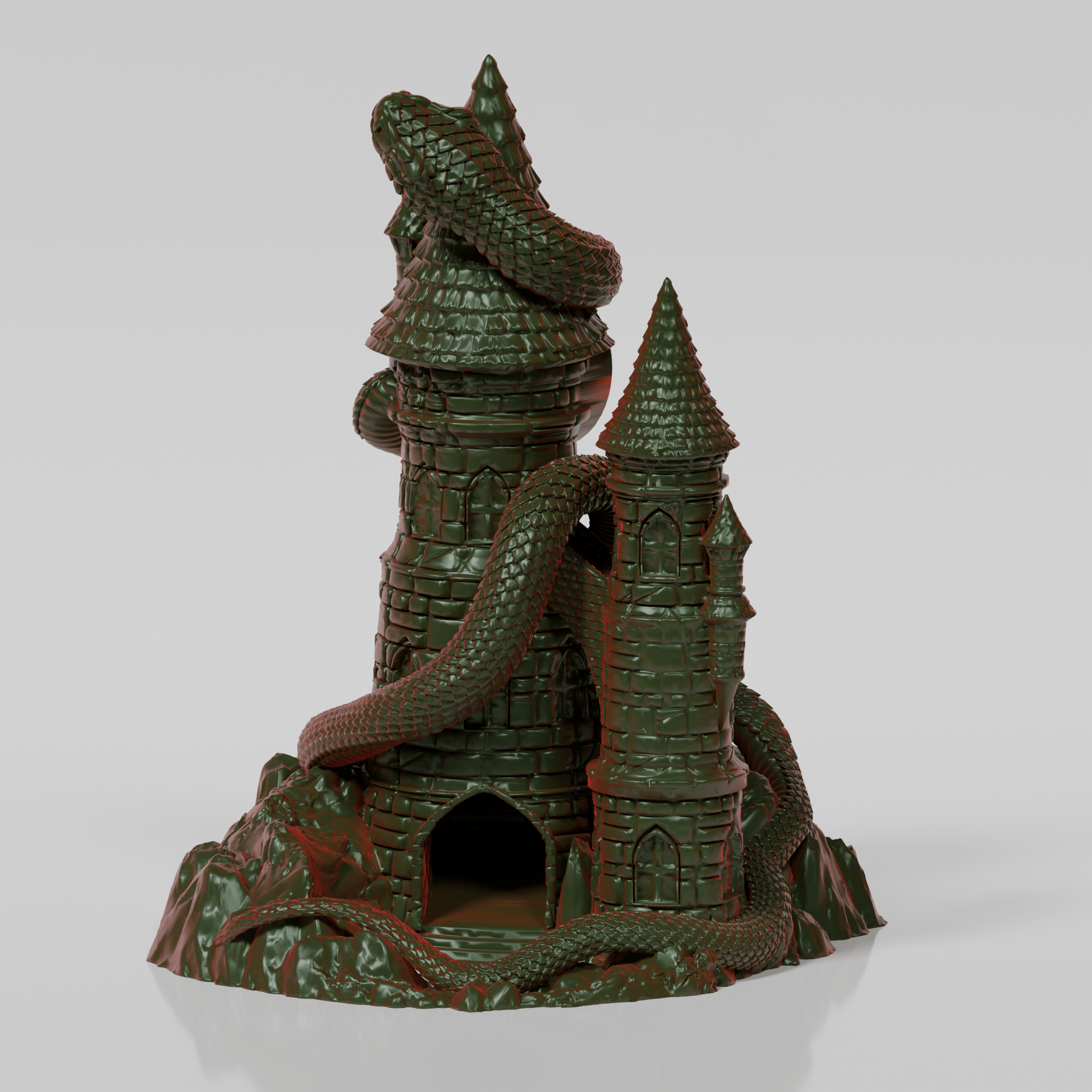 Fabletop The Encoiled Keep – A Tower Bound by Fate