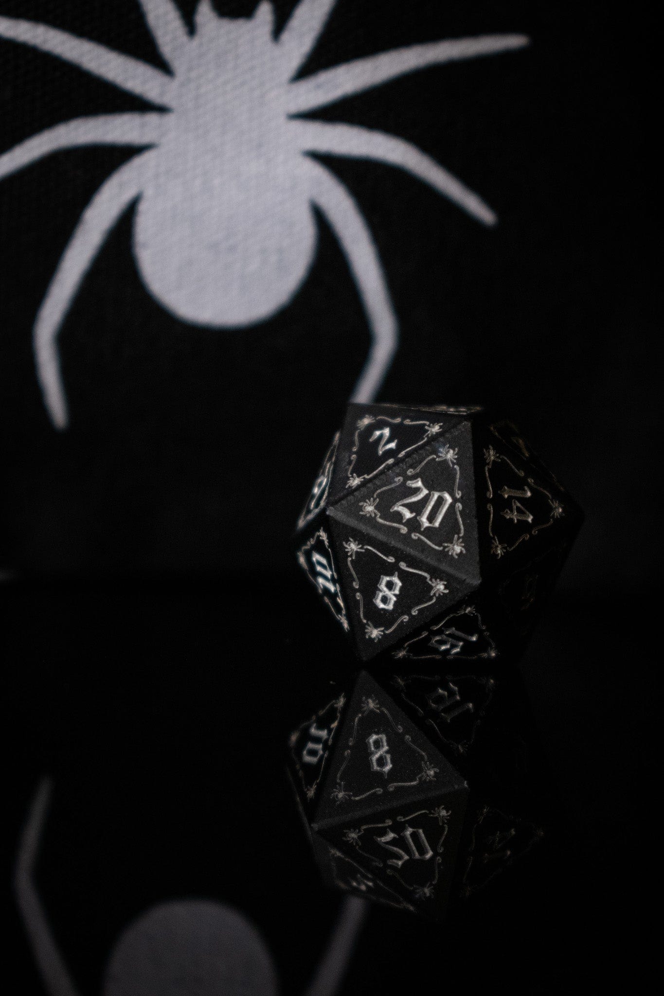 Misty Mountain Gaming Aluminum The Spider Aluminum Metal Dice Set