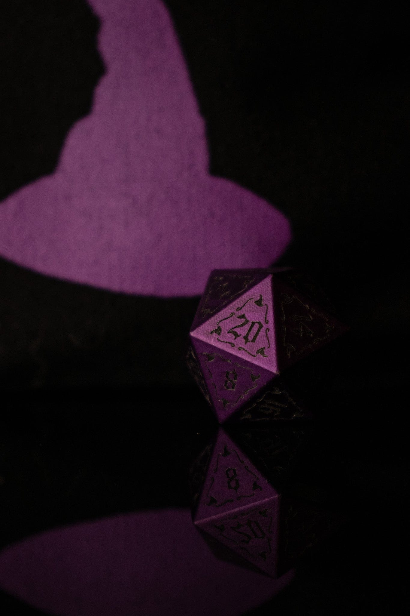 Misty Mountain Gaming Aluminum The Witch Aluminum Metal Dice Set