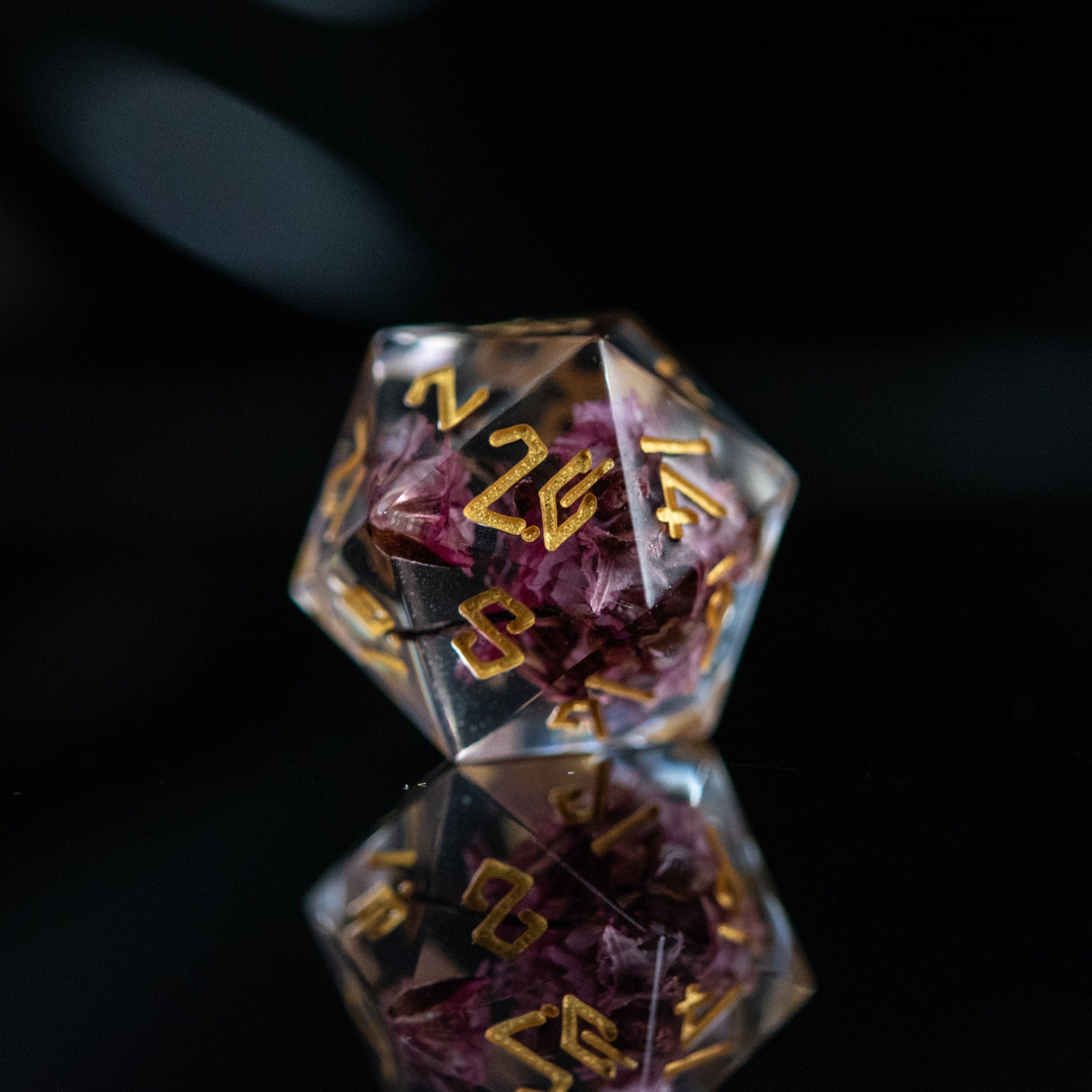 Misty Mountain Gaming Resin Wither and Bloom Sharp-Edged Resin Dice Set