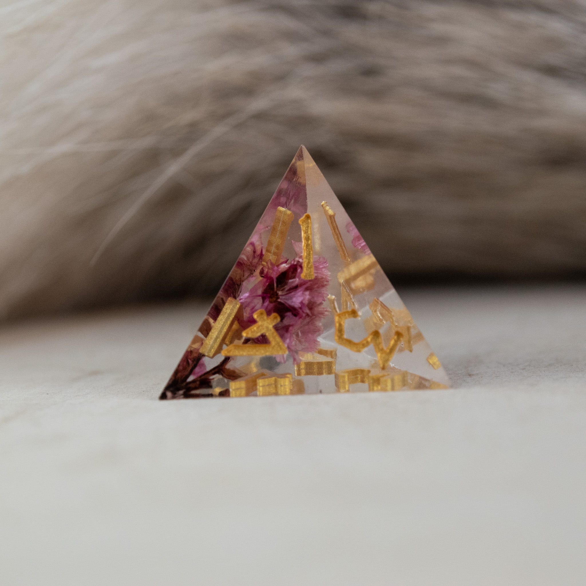 Misty Mountain Gaming Resin Wither and Bloom Sharp-Edged Resin Dice Set