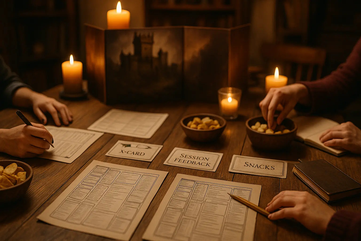 Session Zero Checklist, Dungeons and Dragons Session Planning