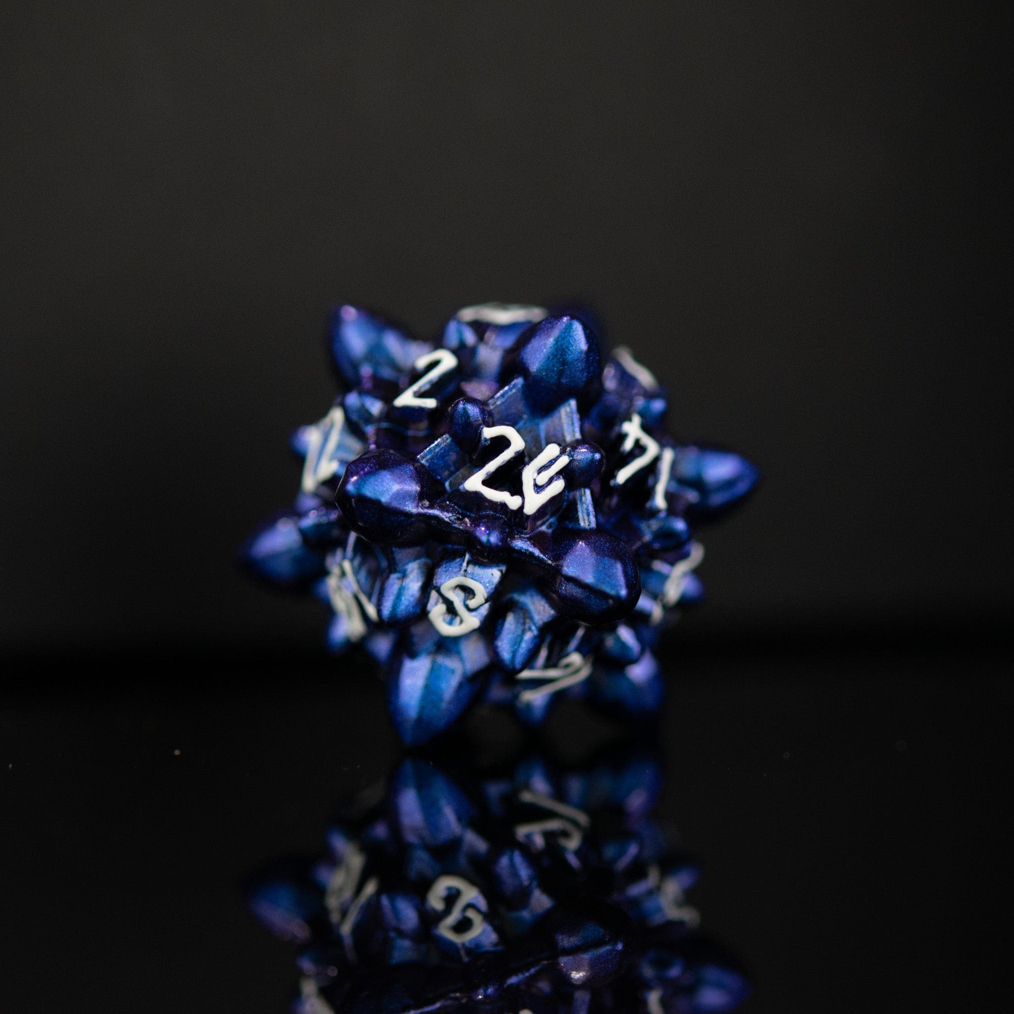Misty Mountain Gaming Metal Asteroid Fields Metal Dice Set - Icarus