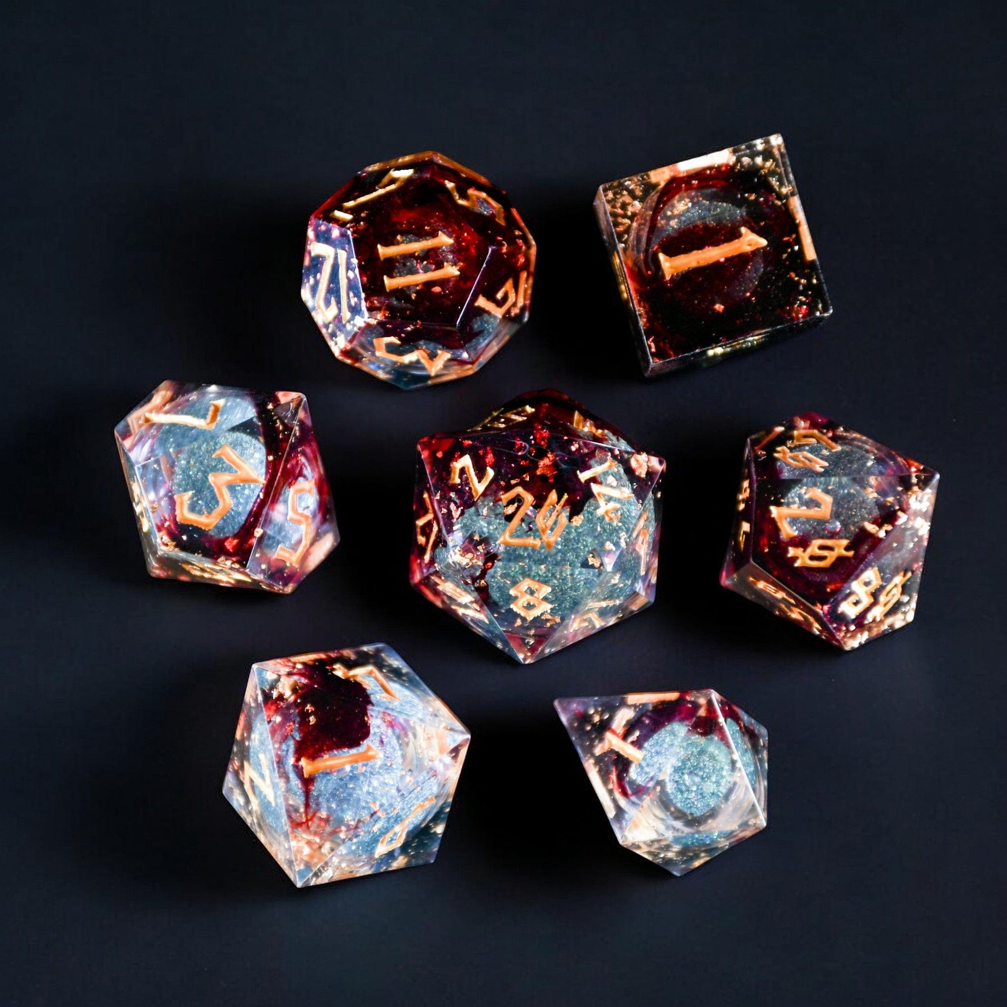 Misty Mountain Gaming Liquid Core Bestow Curse Liquid Core Dice Set