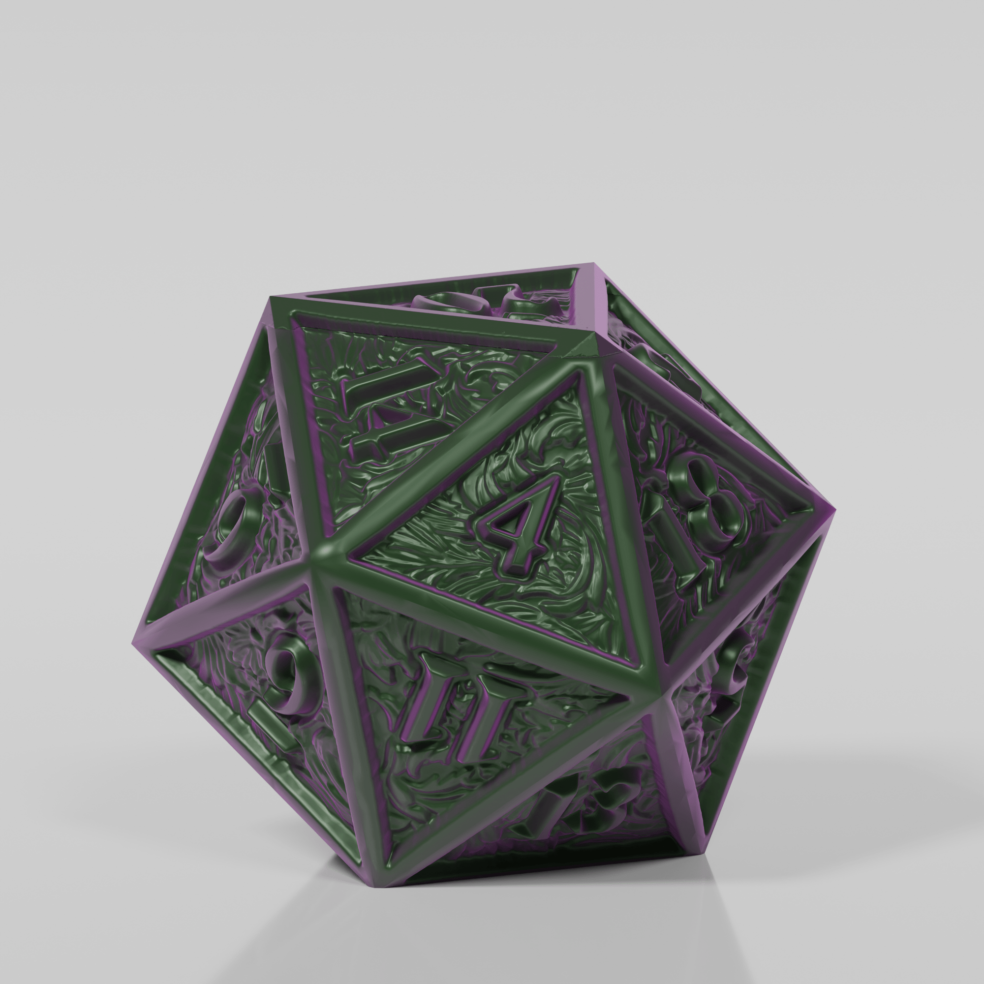 Fabletop Dice Vault Big D20 Dice Vault – Magnetic Dice Storage