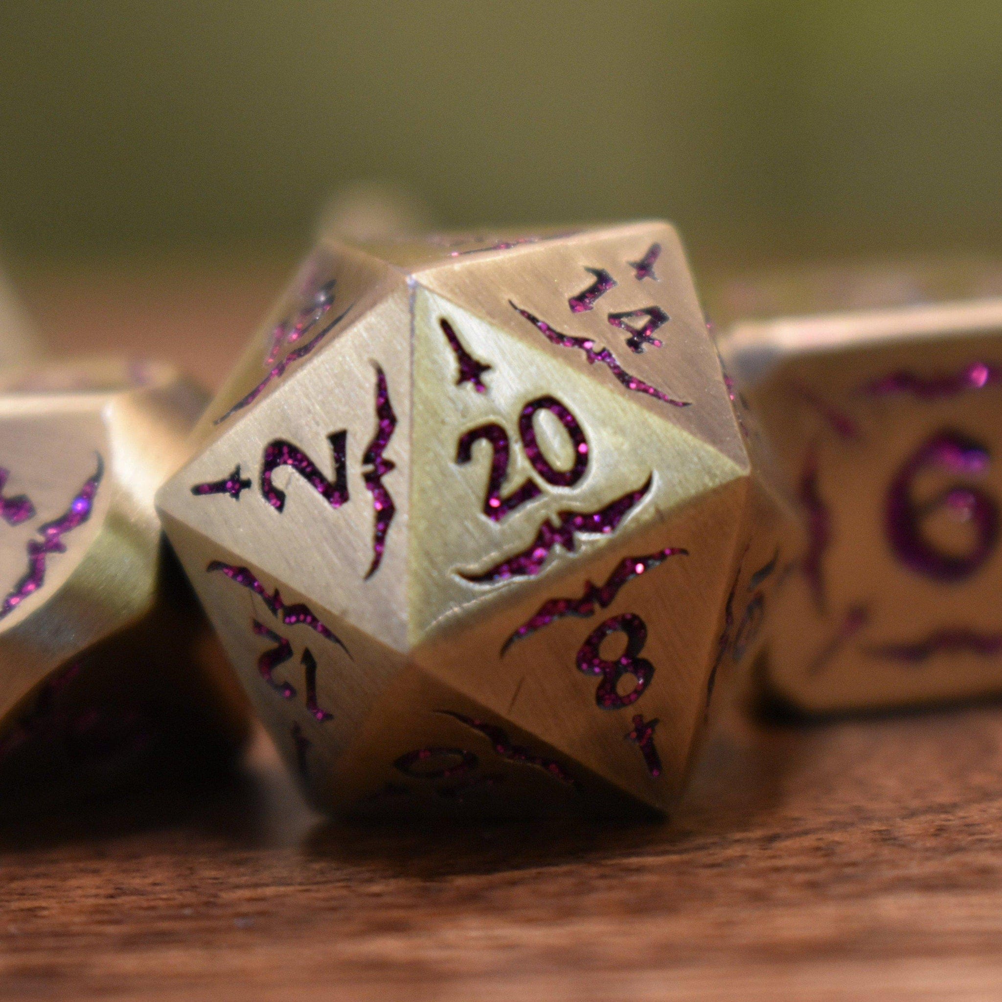 Misty Mountain Gaming Metal Blade of the Maiden Metal Dice Set