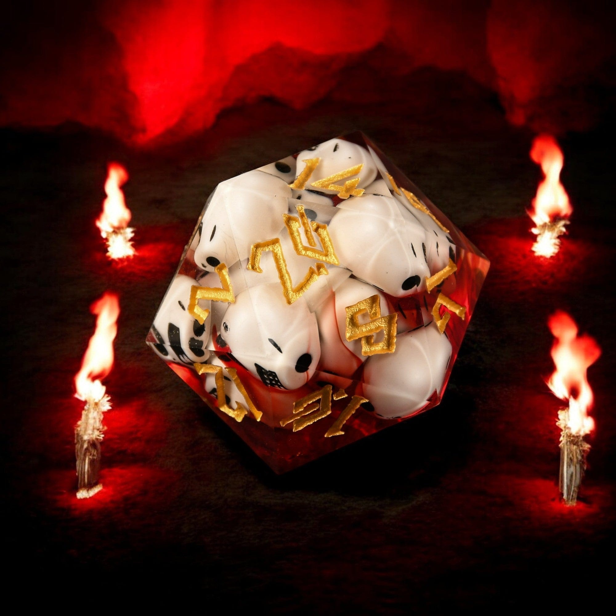 Misty Mountain Gaming Resin Bloody Corpse Resin 30mm D20