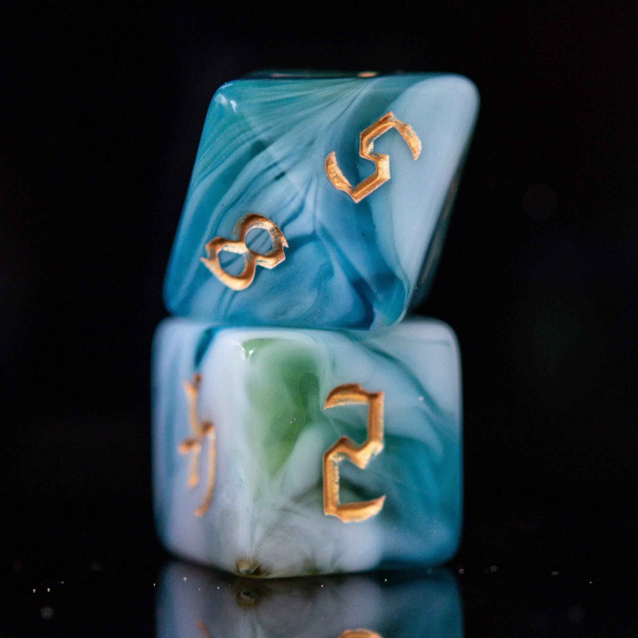 Misty Mountain Gaming Acrylic Dice Cleric Class Acrylic Dice Set