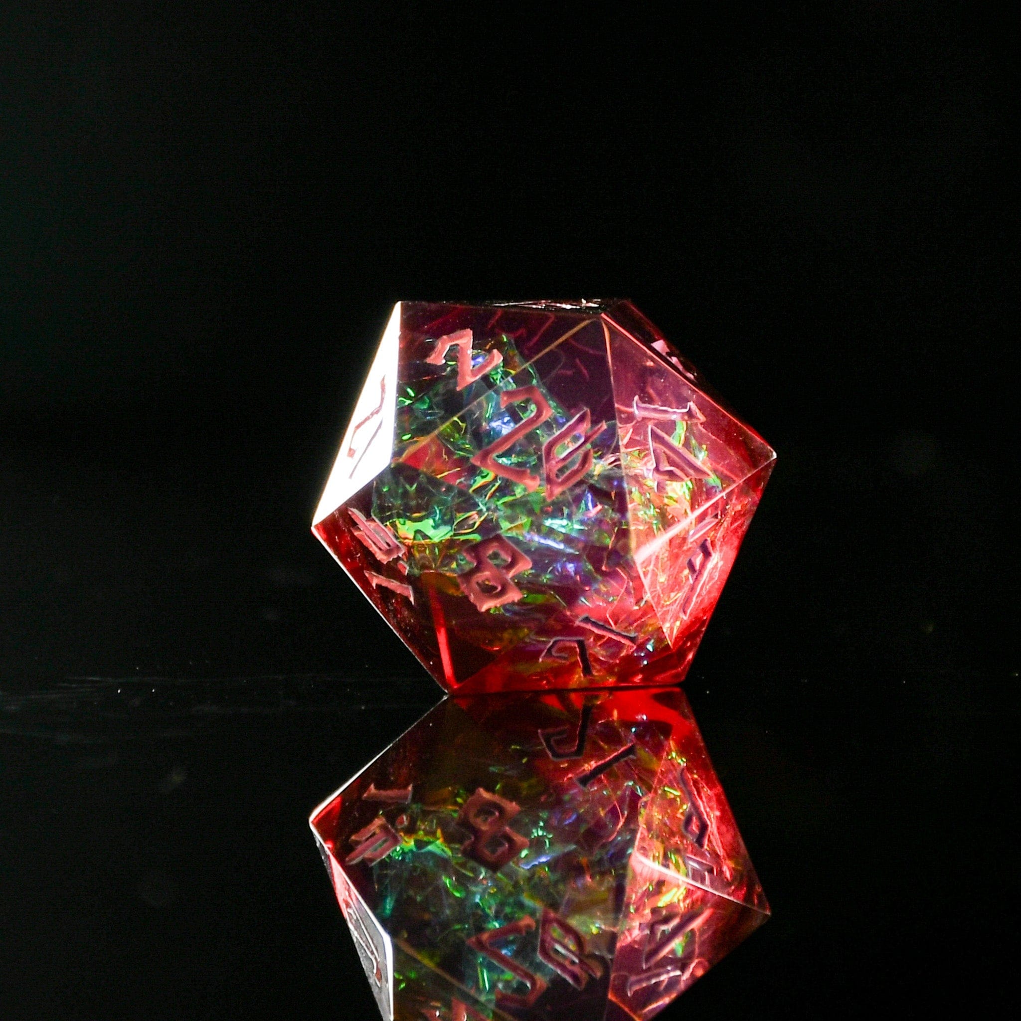 Misty Mountain Gaming Resin Counterspell Sharp-Edged Resin Dice Set