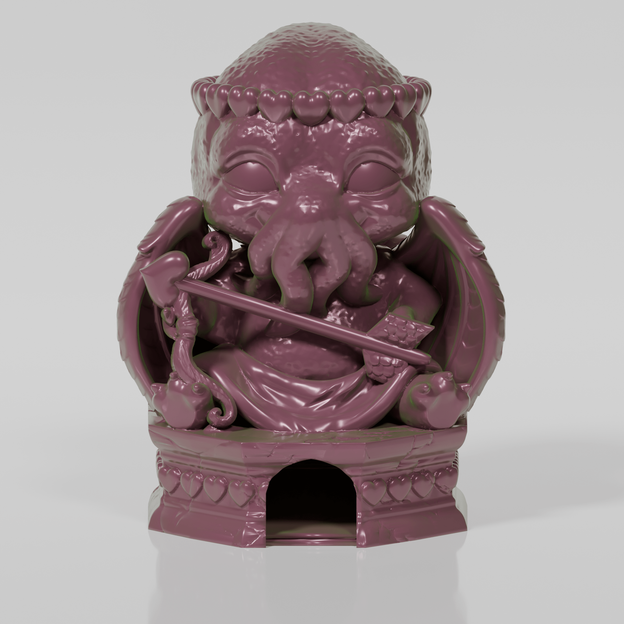 Fabletop Cthupid’s Call – Eldritch Cupid Dice Tower