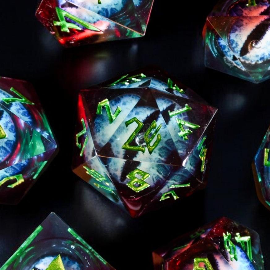 Misty Mountain Gaming Liquid Core Elemental Dragon Liquid Core Dice Set
