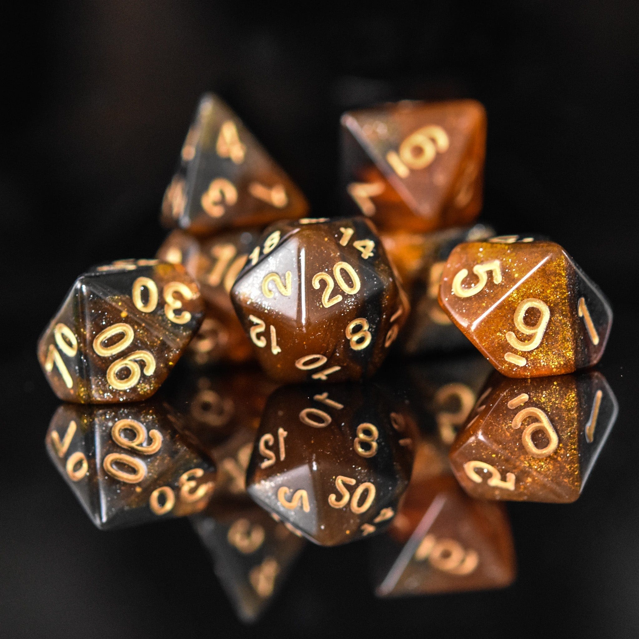 Misty Mountain Gaming Acrylic Dice Elixir of Darkvision Acrylic Dice Set