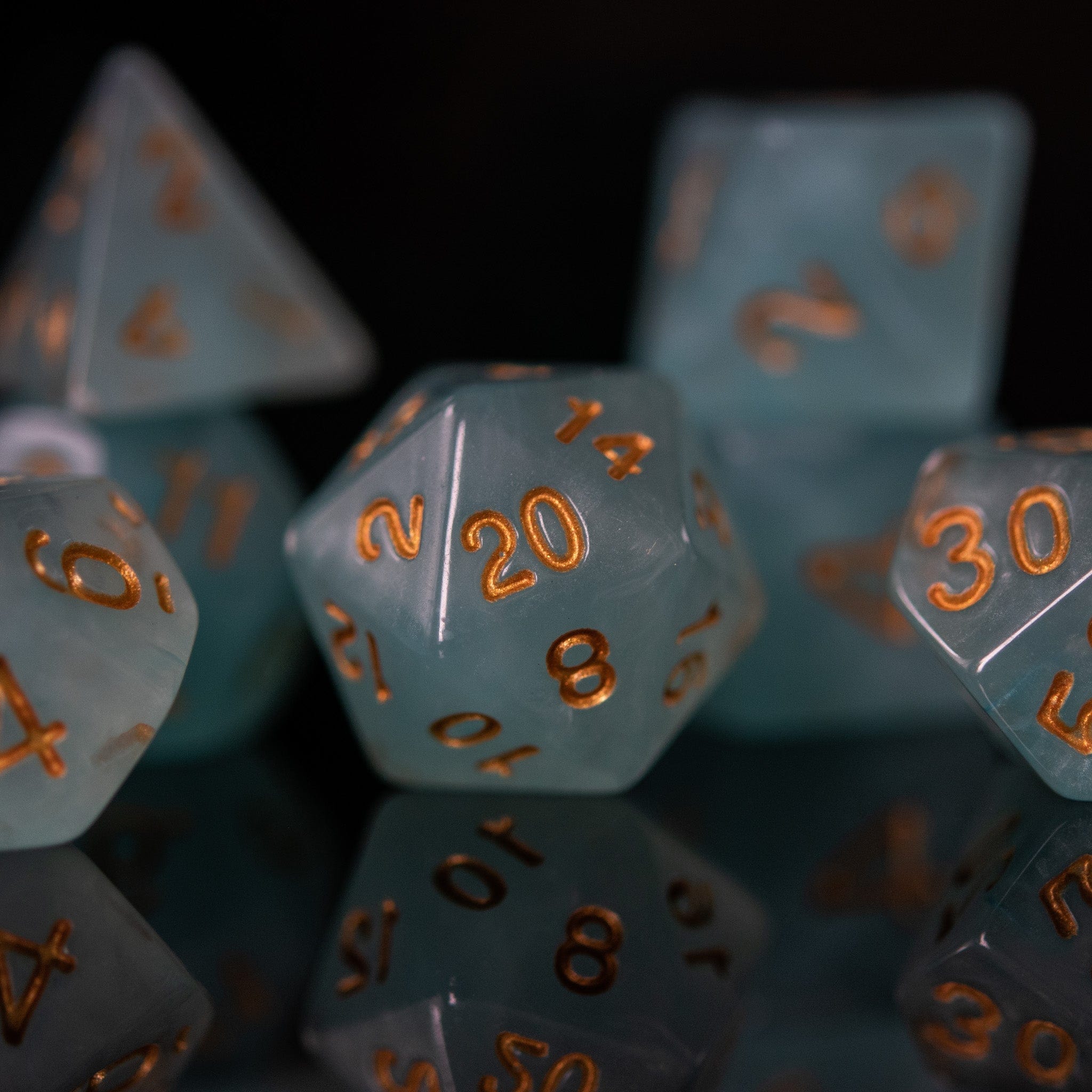 Misty Mountain Gaming Acrylic Dice Elixir of Divination Acrylic Dice Set
