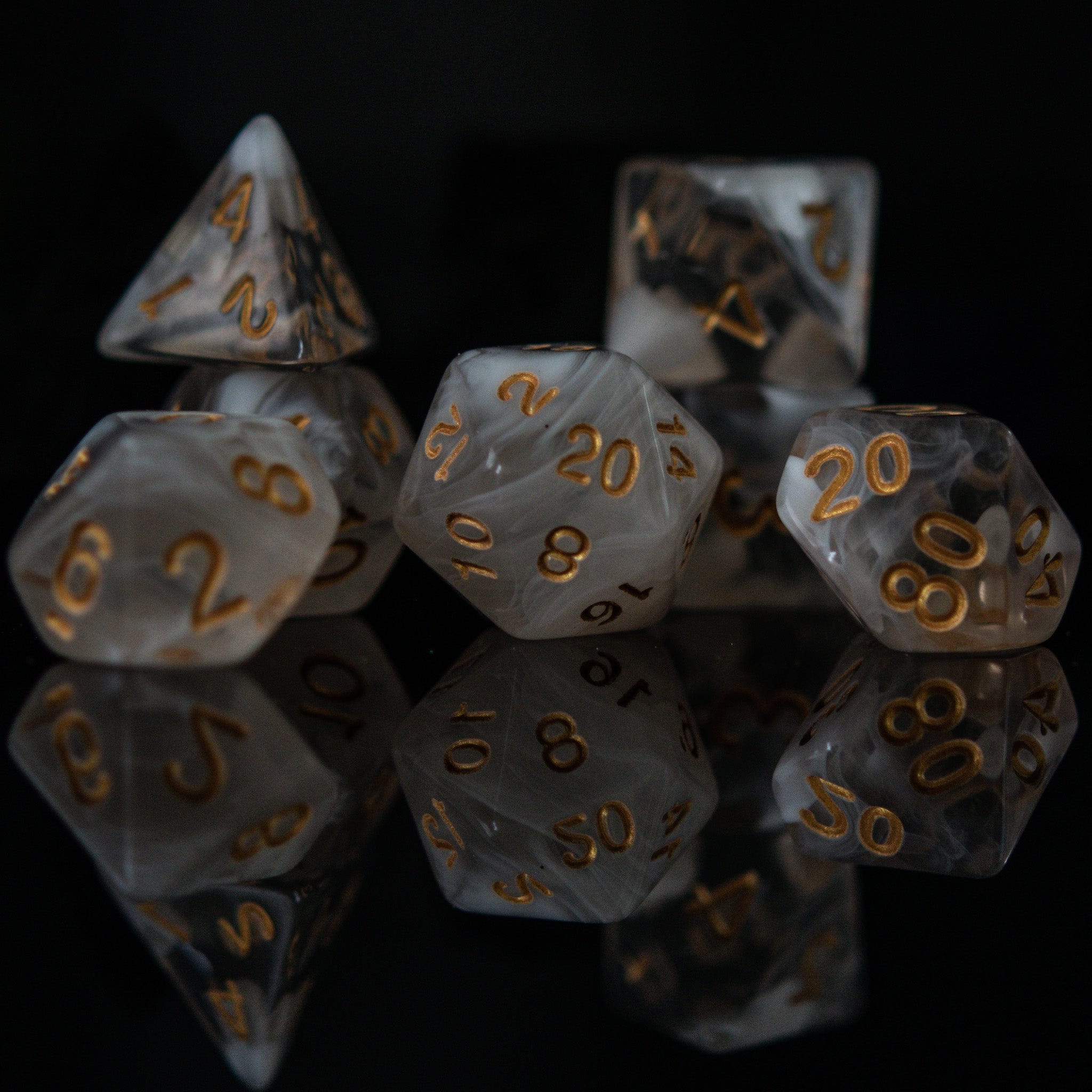 Misty Mountain Gaming Acrylic Dice Elixir of Invisibility Acrylic Dice Set