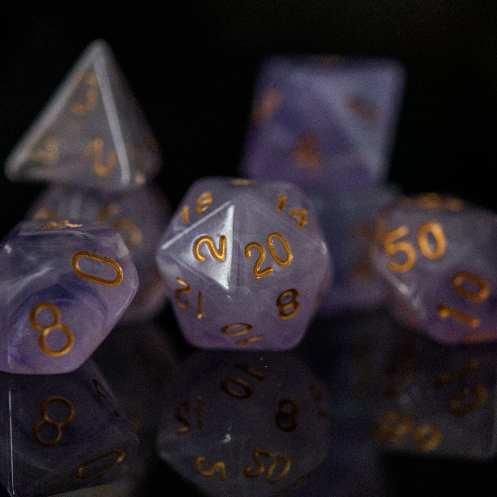 Misty Mountain Gaming Acrylic Dice Elixir of Slumber Acrylic Dice Set