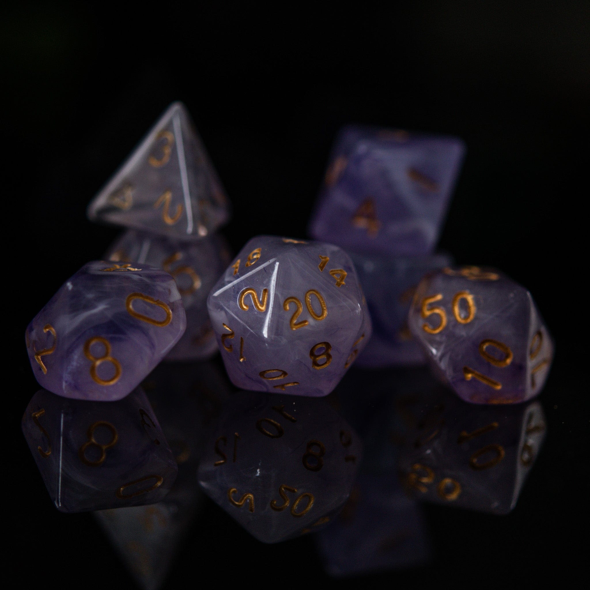 Misty Mountain Gaming Acrylic Dice Elixir of Slumber Acrylic Dice Set