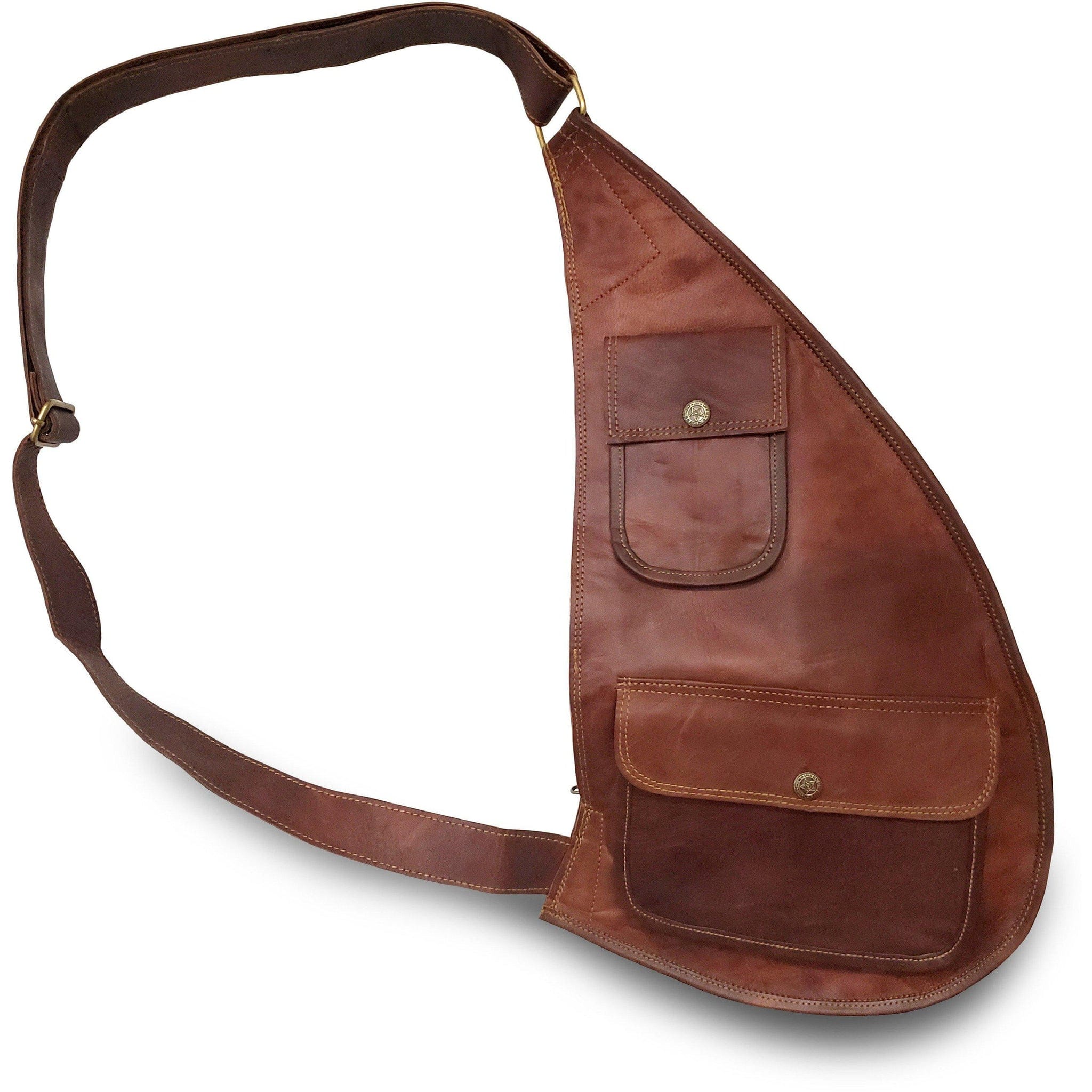 Misty Mountain Gaming leather bag Goatskin Leather Sling Bag