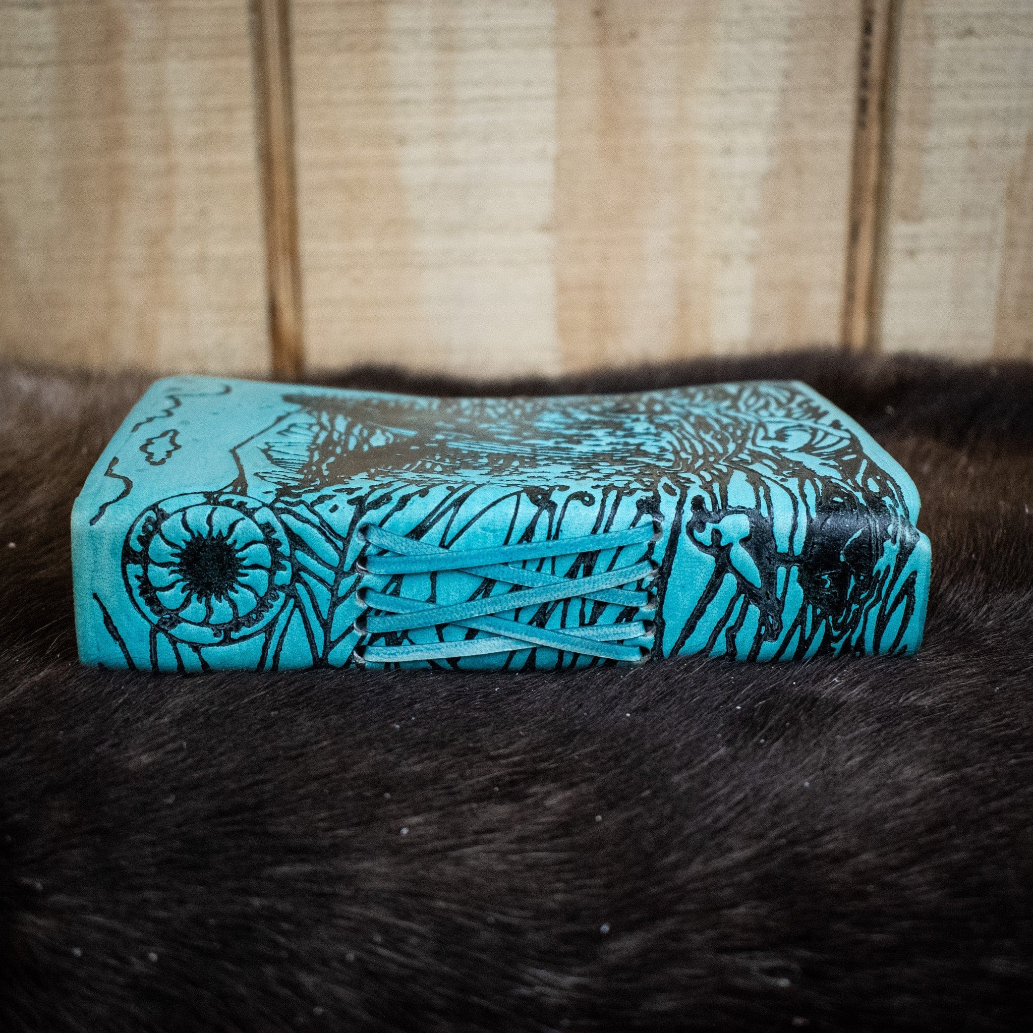 Misty Mountain Gaming Journal "Humpback Family" Leather Journal