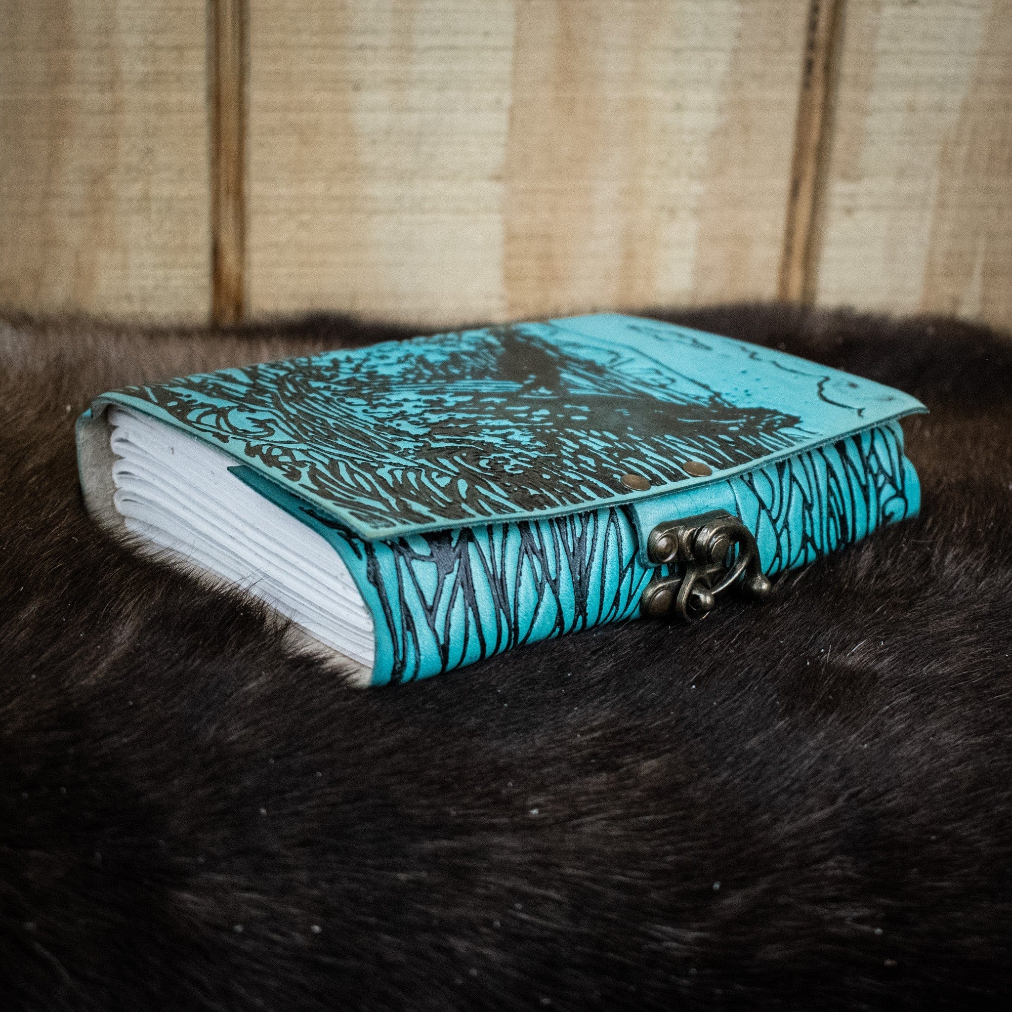 Misty Mountain Gaming Journal "Humpback Family" Leather Journal