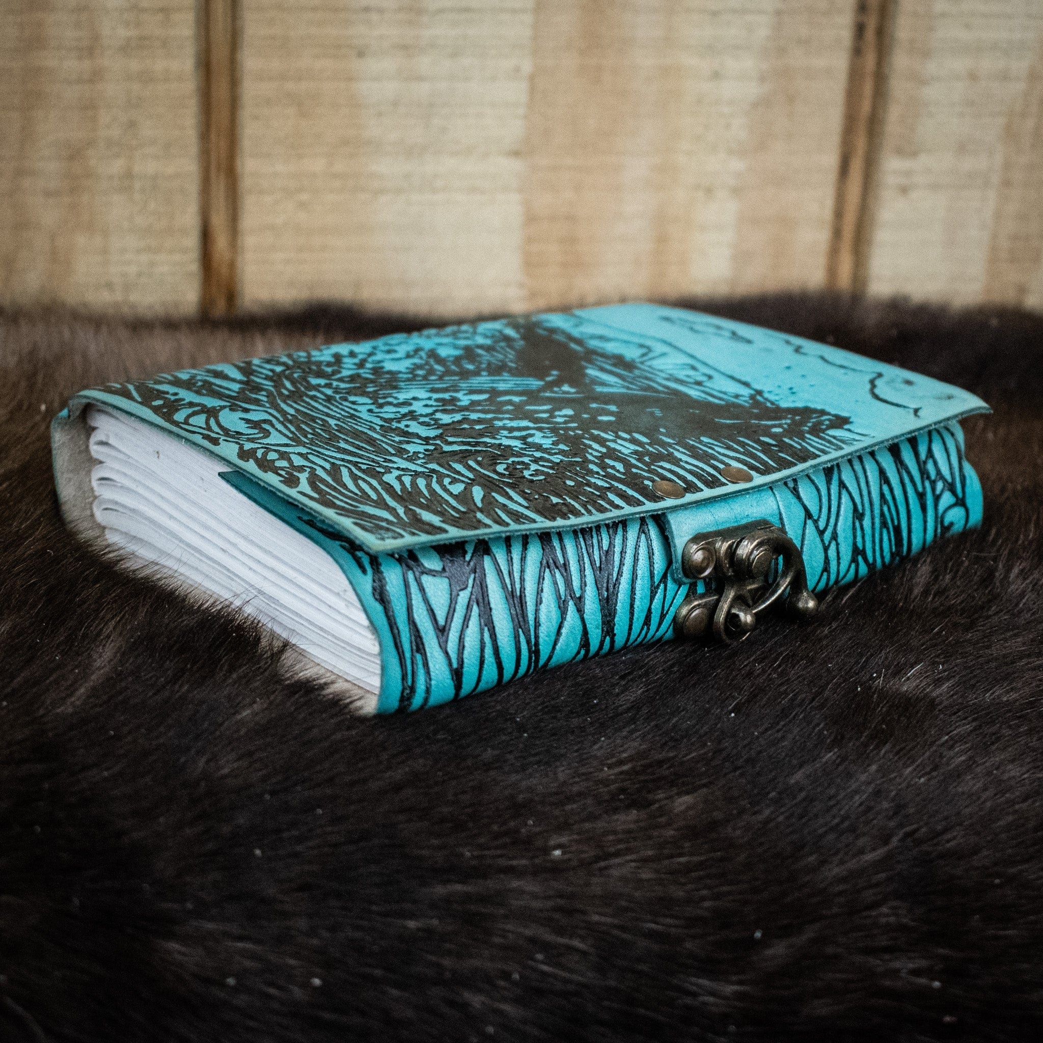 Misty Mountain Gaming Journal "Humpback Family" Leather Journal