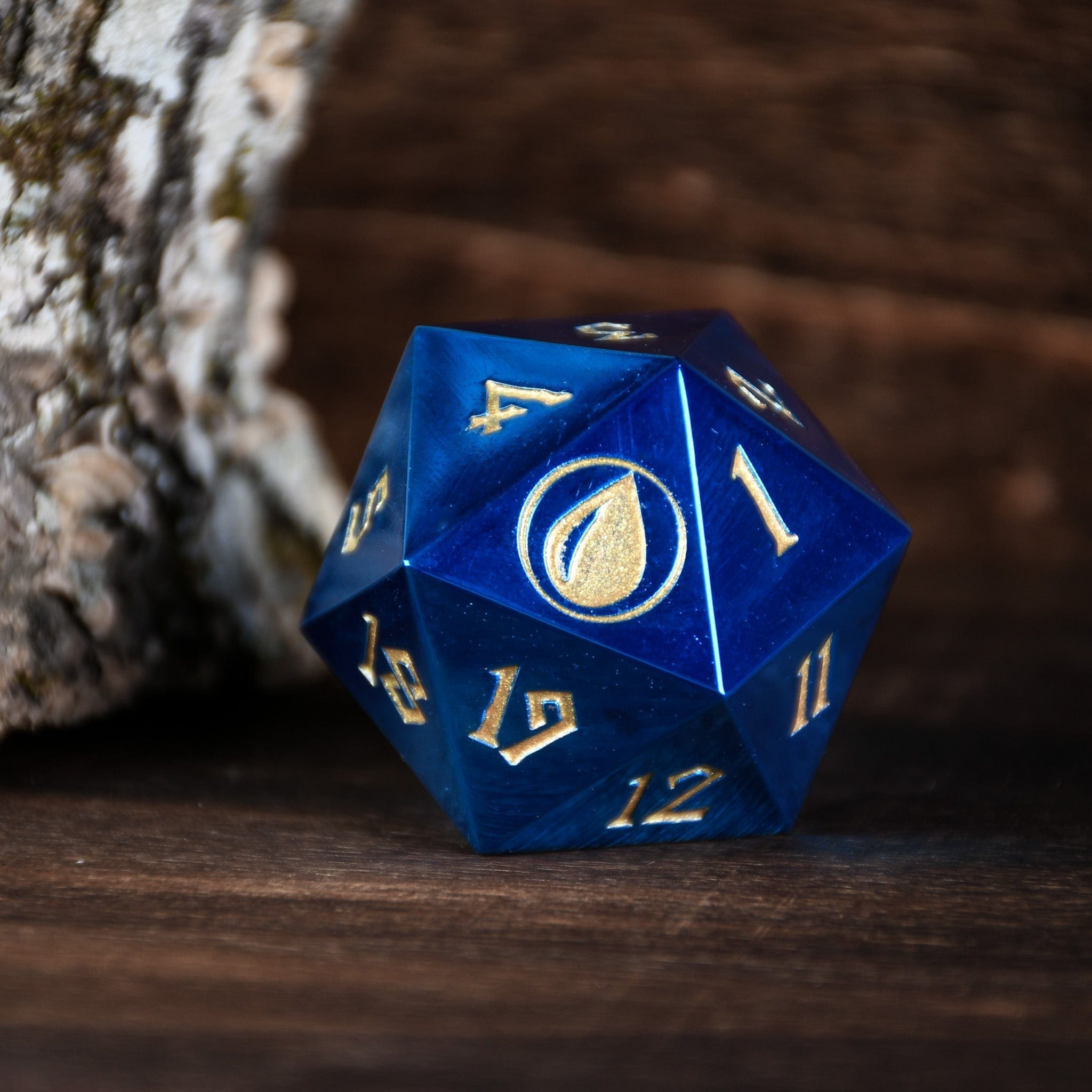 Misty Mountain Gaming Spindown Dice Island Mana Spindown Metal D20
