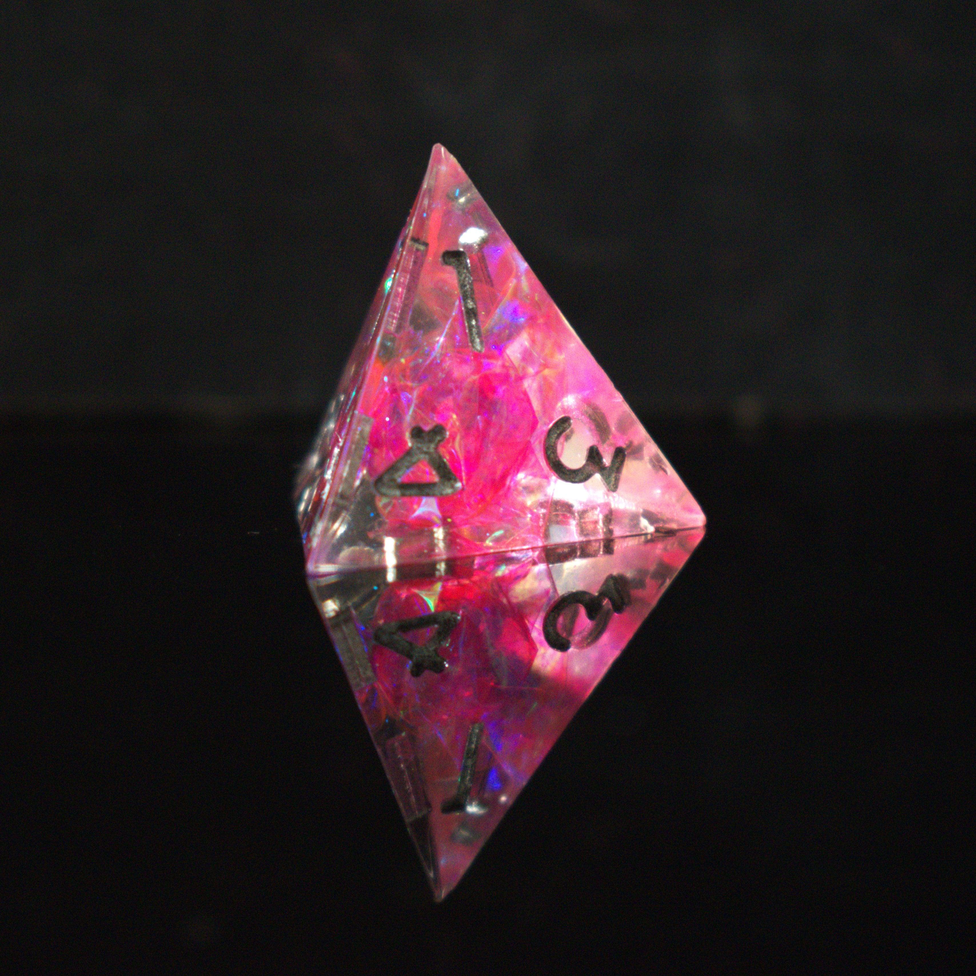Misty Mountain Gaming Resin Mage Armor Sharp-Edged Resin Dice Set