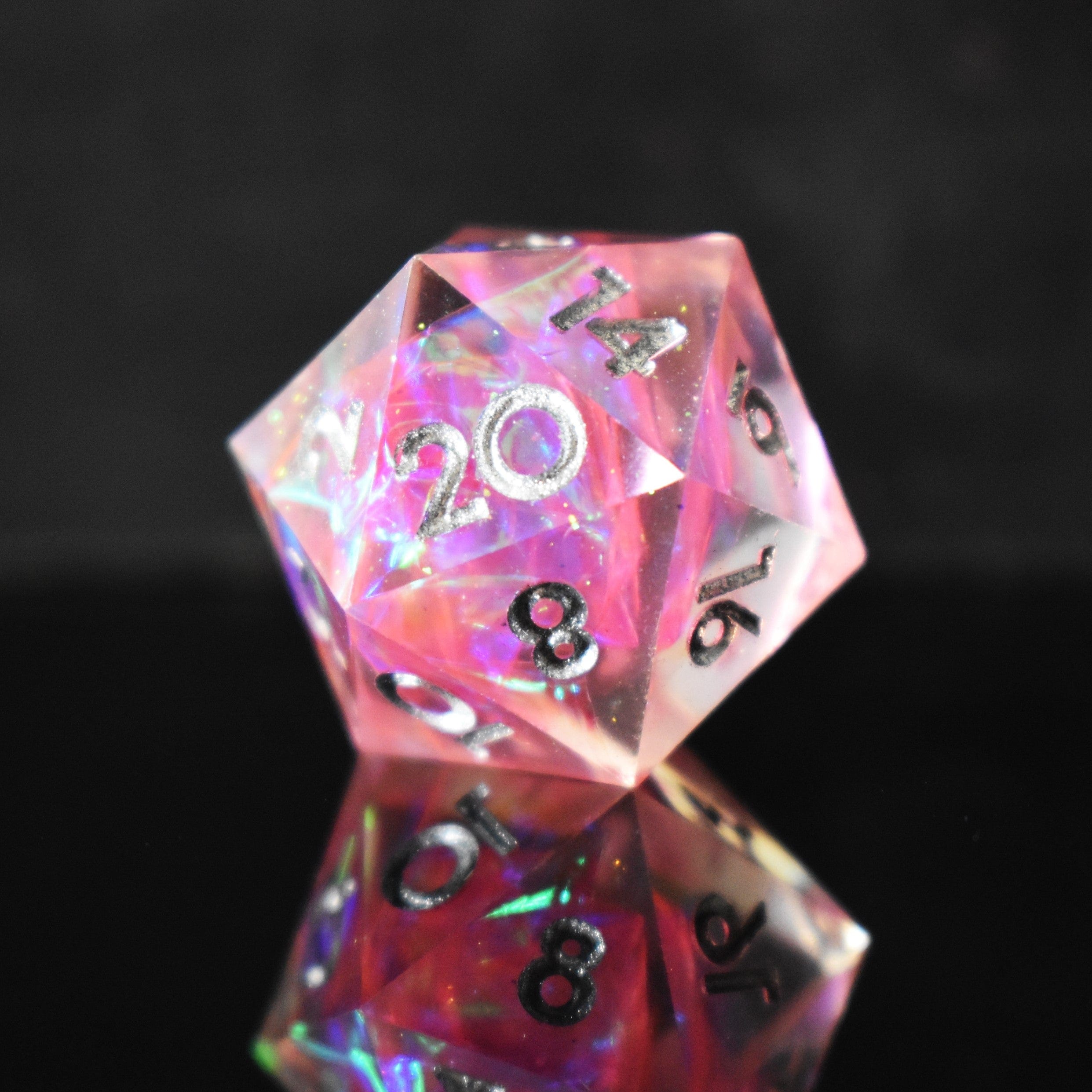 Misty Mountain Gaming Resin Mage Armor Sharp-Edged Resin Dice Set