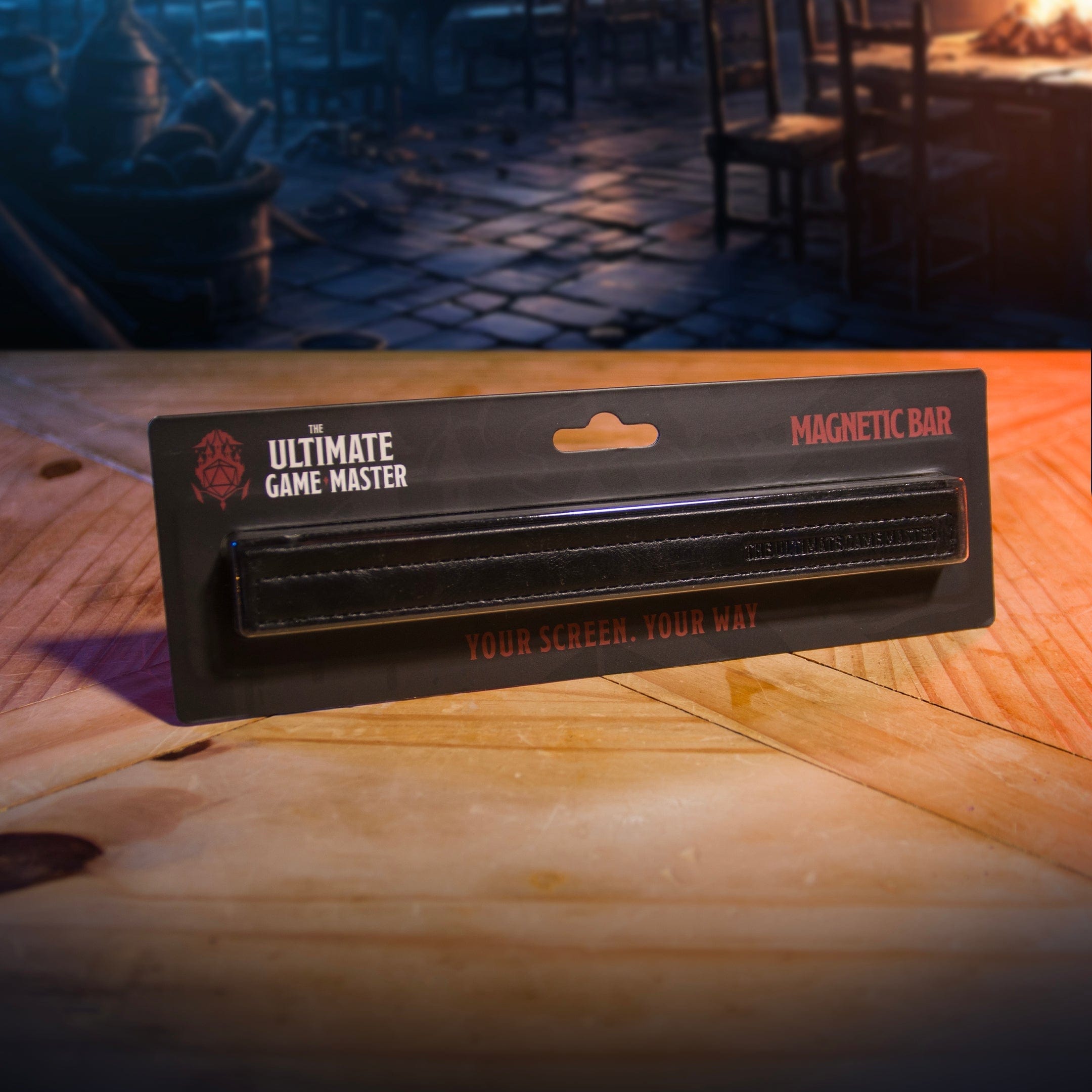 The Ultimate Game Master Magnetic Bar Set - Screen Extension Hardware for Ultimate Game Master Screen