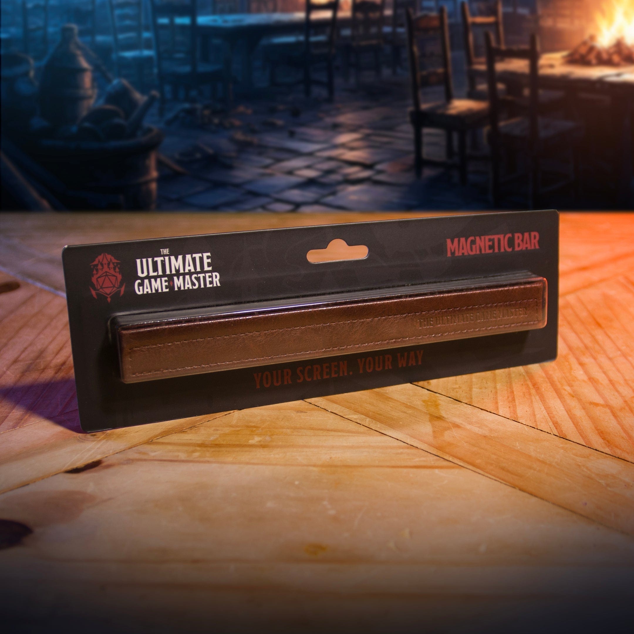 The Ultimate Game Master Magnetic Bar Set - Screen Extension Hardware for Ultimate Game Master Screen
