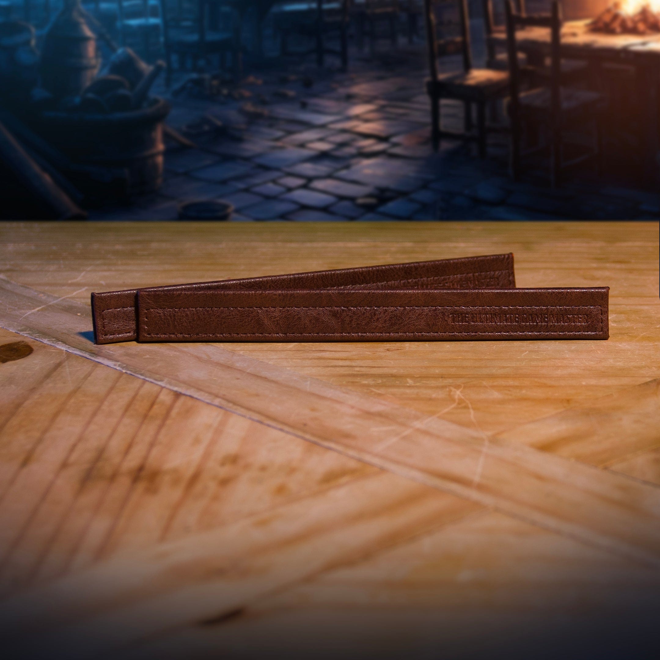 The Ultimate Game Master Brown Magnetic Bar Set - Screen Extension Hardware for Ultimate Game Master Screen