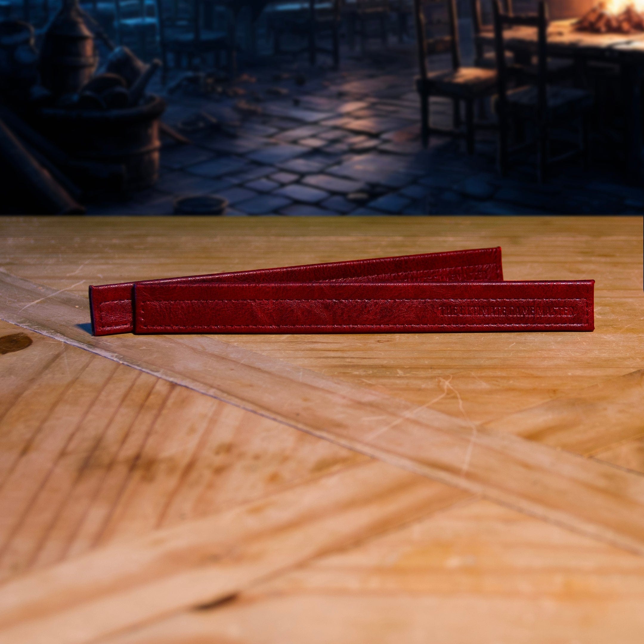 The Ultimate Game Master Red Magnetic Bar Set - Screen Extension Hardware for Ultimate Game Master Screen